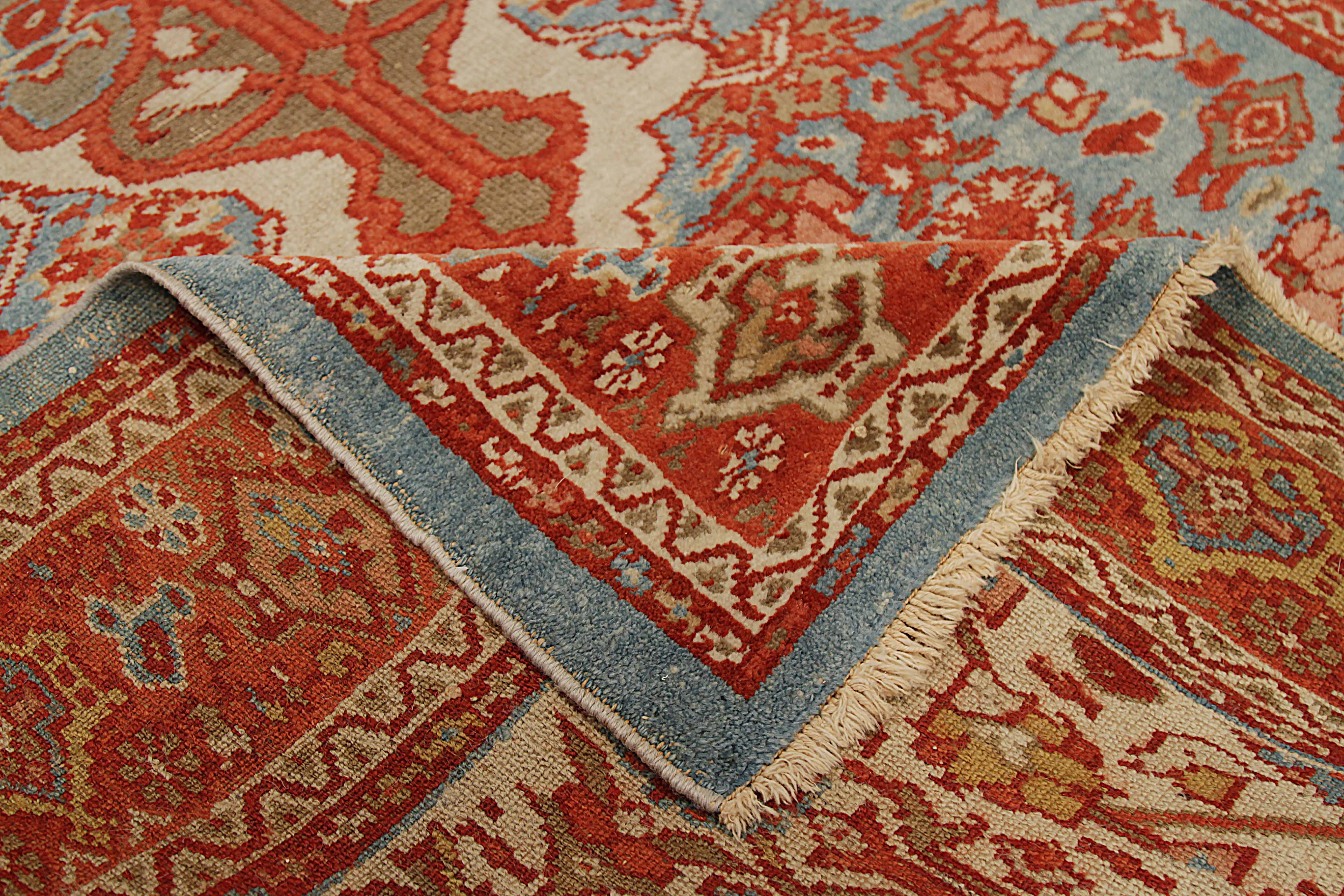 Thumbnail 3 for Antique Persian Sultanabad Traditional Rug 92416