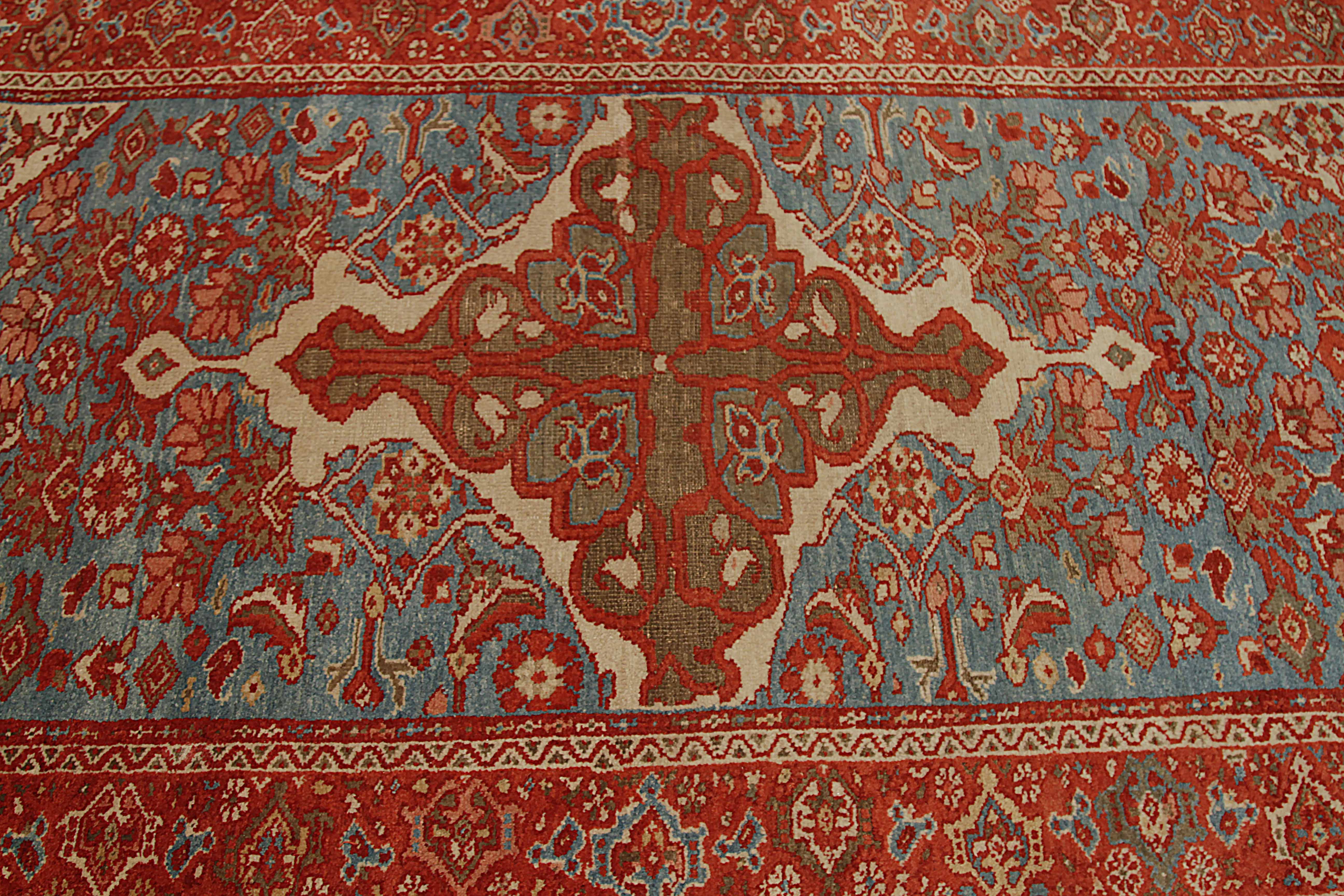 Thumbnail 2 for Antique Persian Sultanabad Traditional Rug 92416