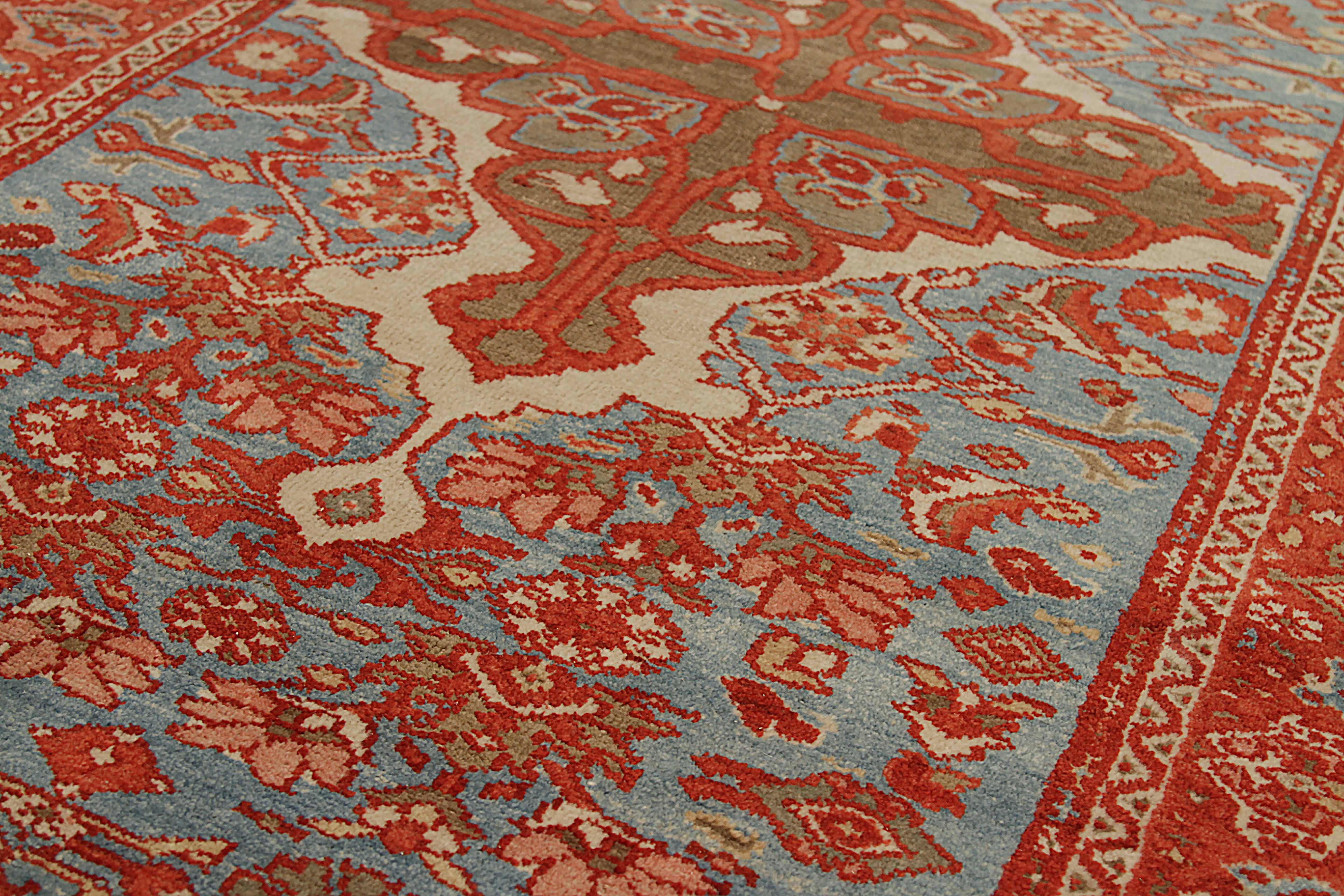 Thumbnail 5 for Antique Persian Sultanabad Traditional Rug 92416