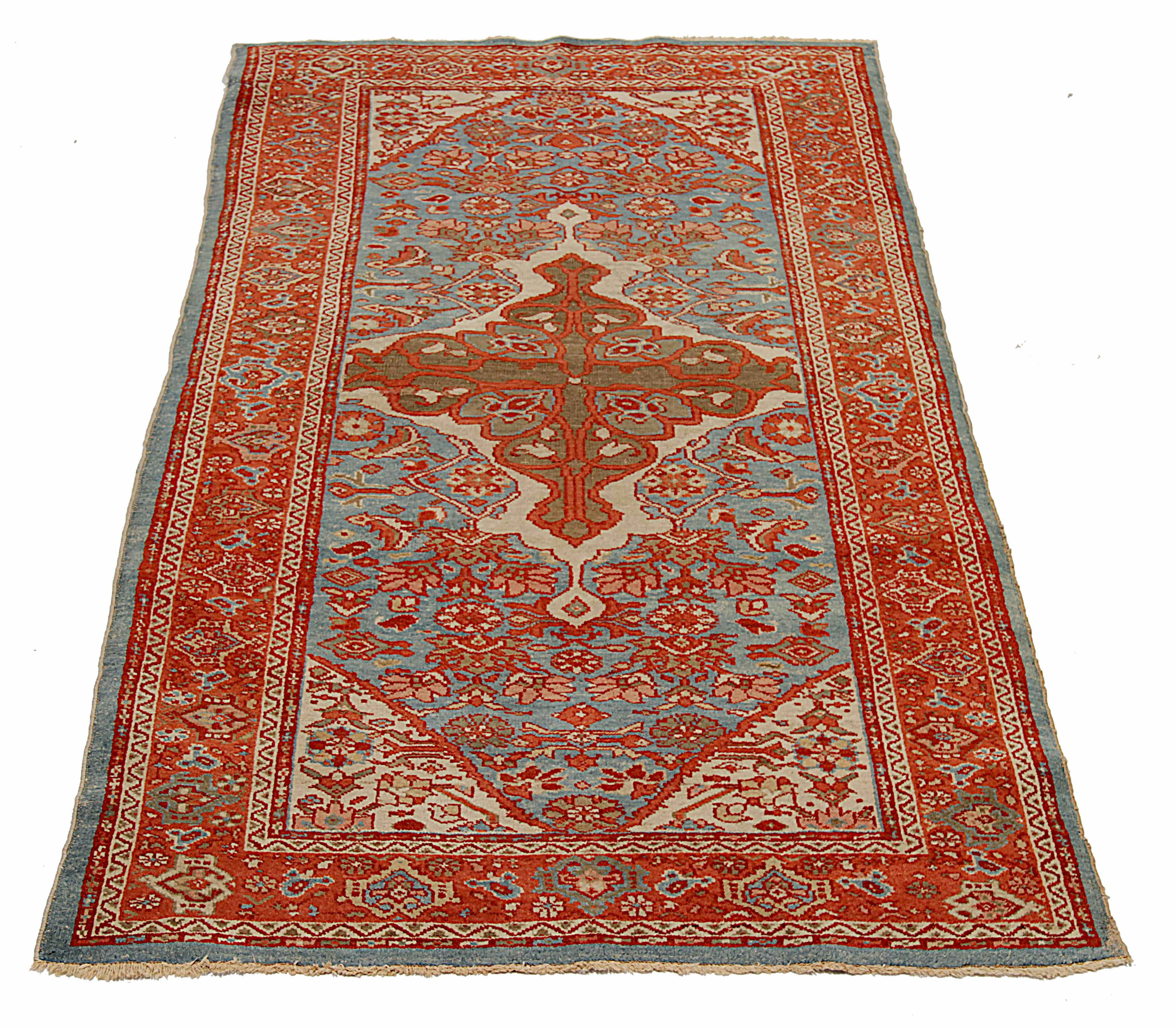 Thumbnail 6 for Antique Persian Sultanabad Traditional Rug 92416