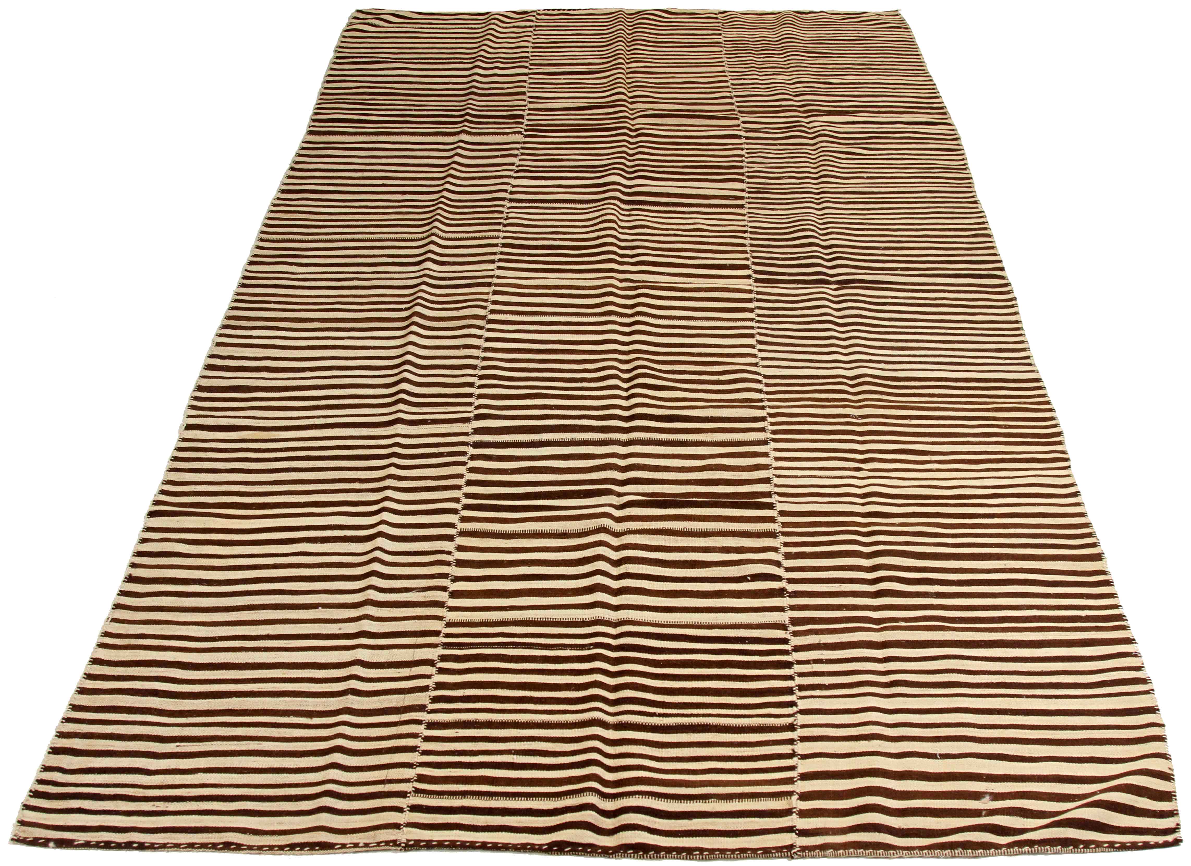 Thumbnail 3 for Antique Persian Transitional Rug 74155