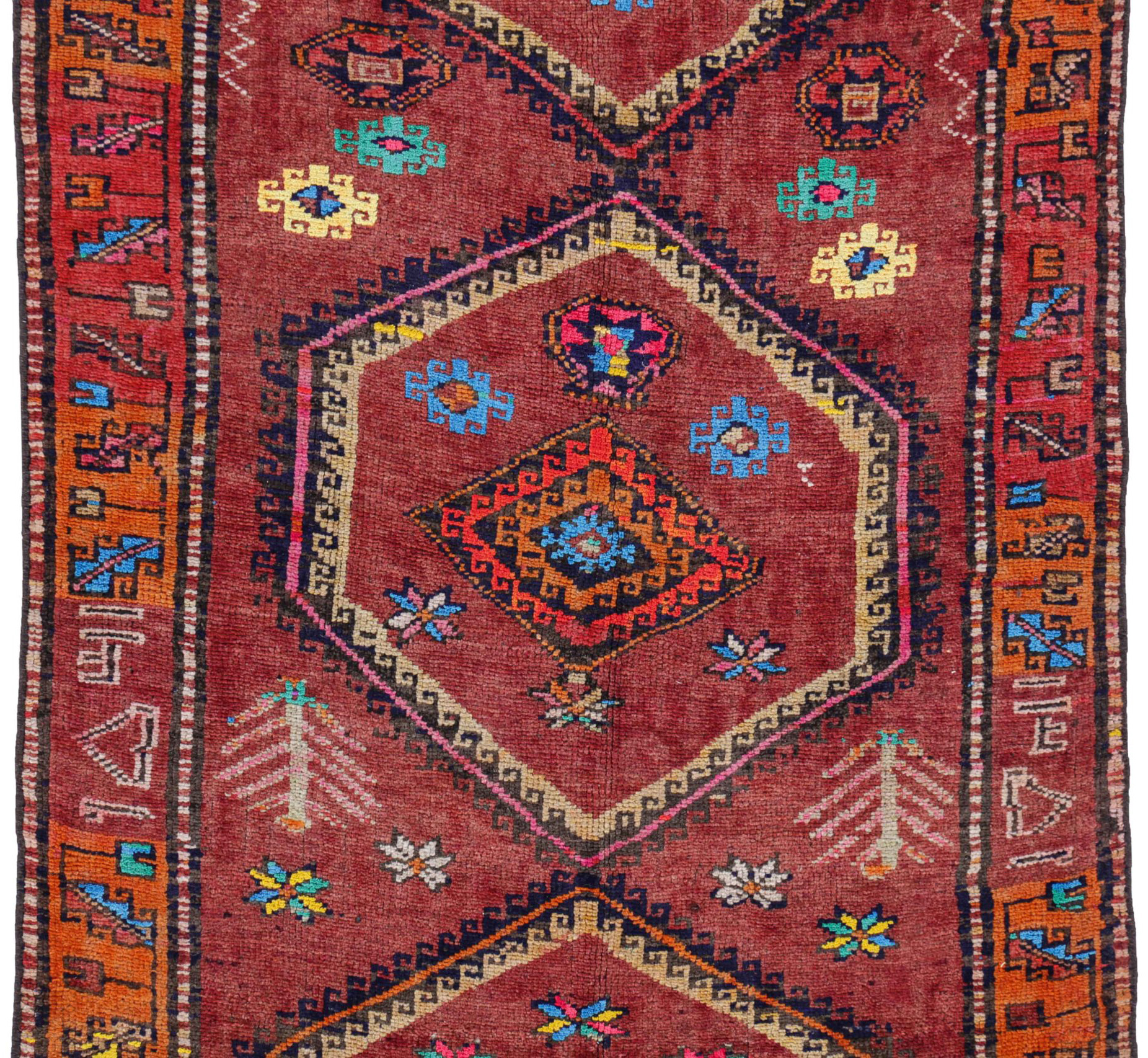 Thumbnail 3 for Antique Persian Azarbaijan Transitional Rug 91104