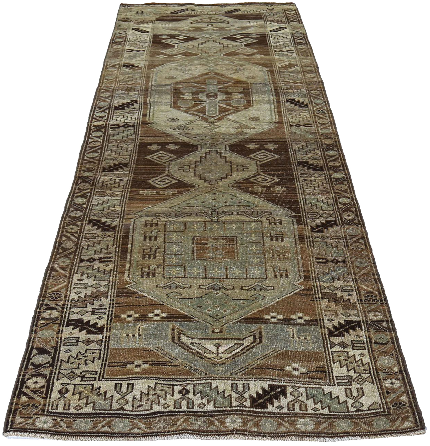 Thumbnail 7 for Antique Persian Azarbaijan Transitional Rug 91176