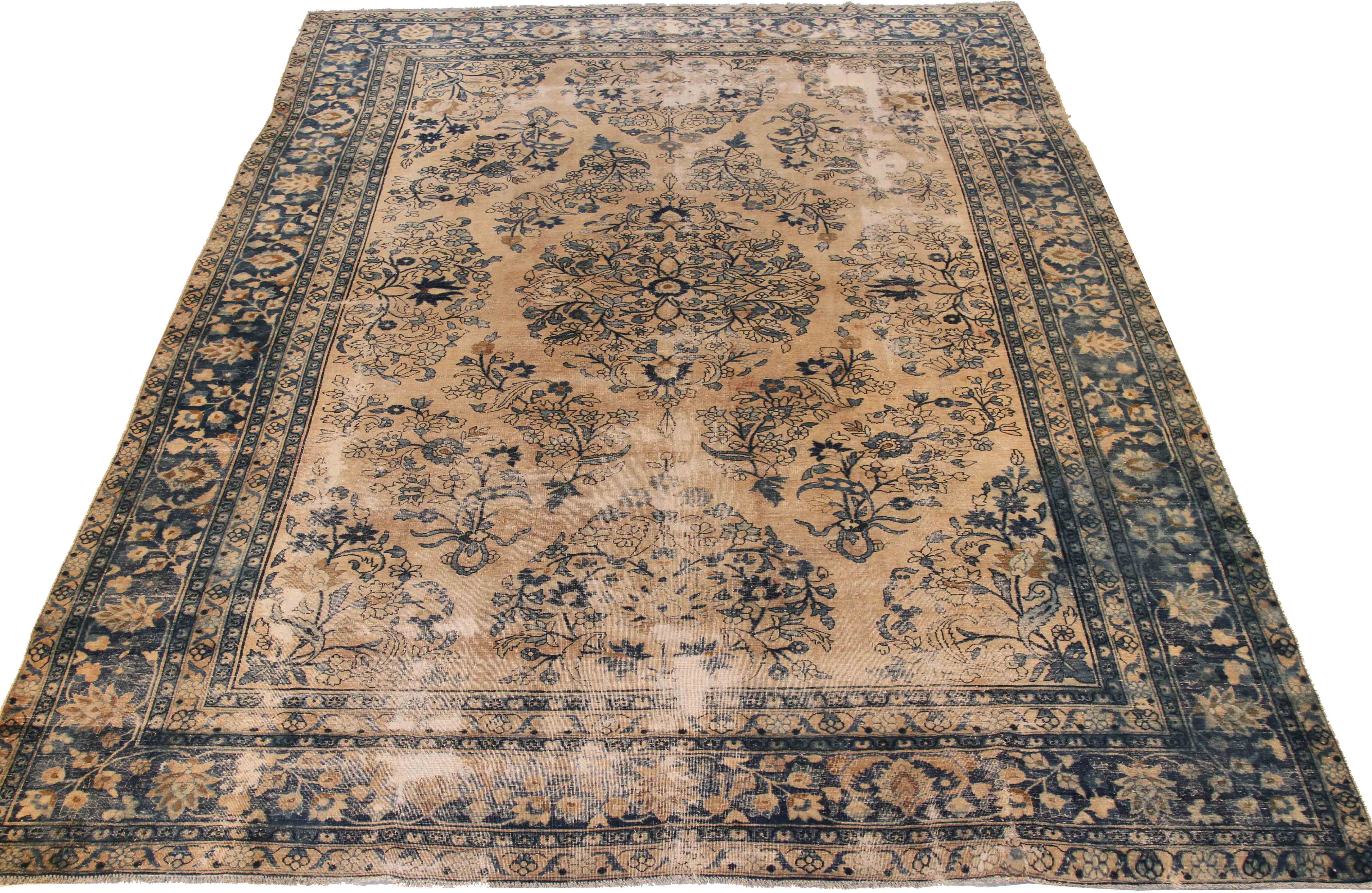 Thumbnail 4 for Antique Persian Transitional Rug 69632