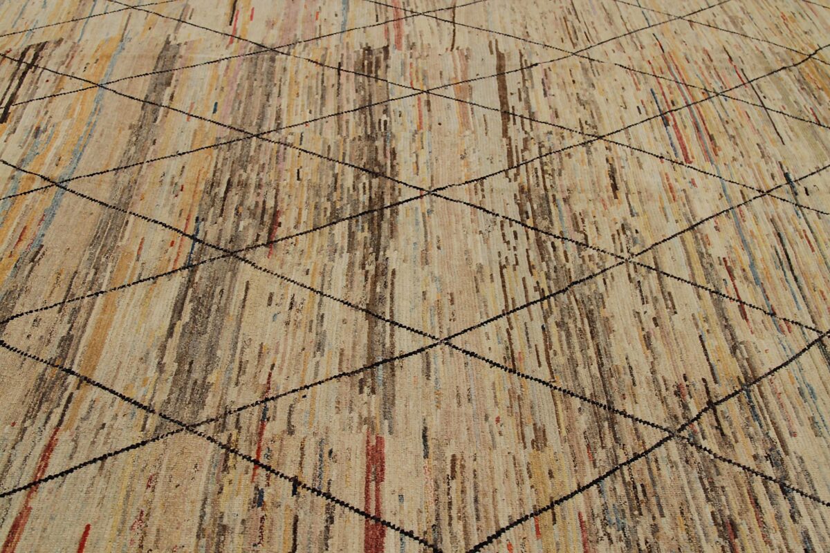 Thumbnail 14 for Afghanistan Moroccan Tribal Rug 90514