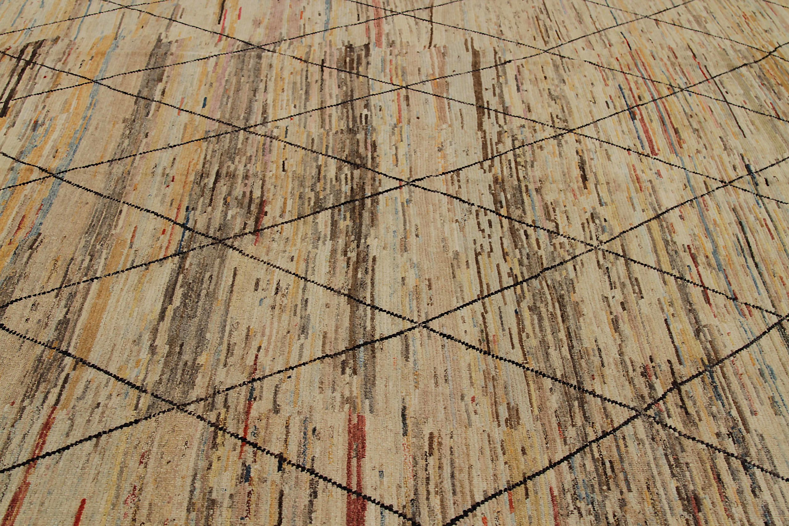 Thumbnail 4 for Afghanistan Moroccan Tribal Rug 90514