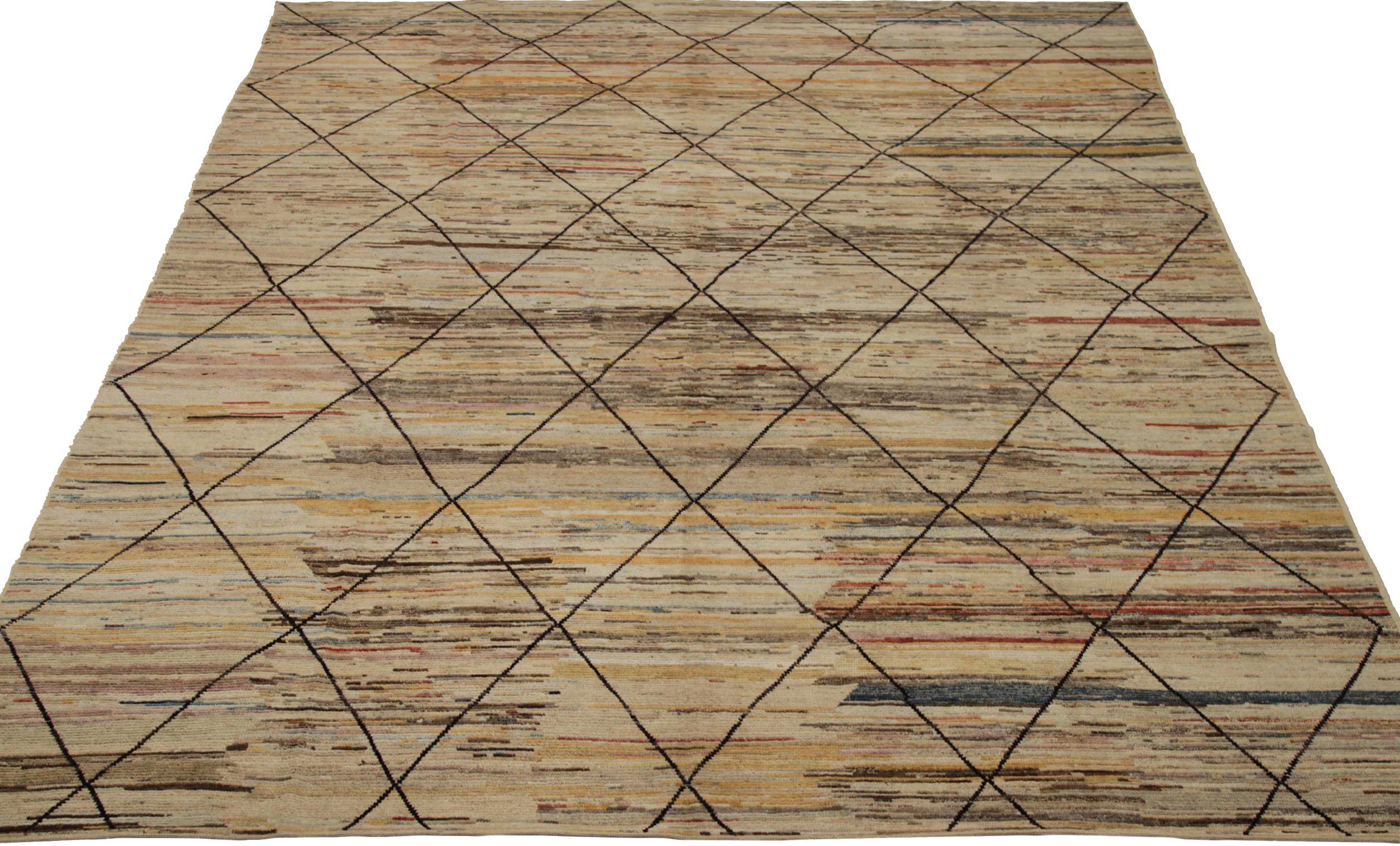 Thumbnail 11 for Afghanistan Moroccan Tribal Rug 90514