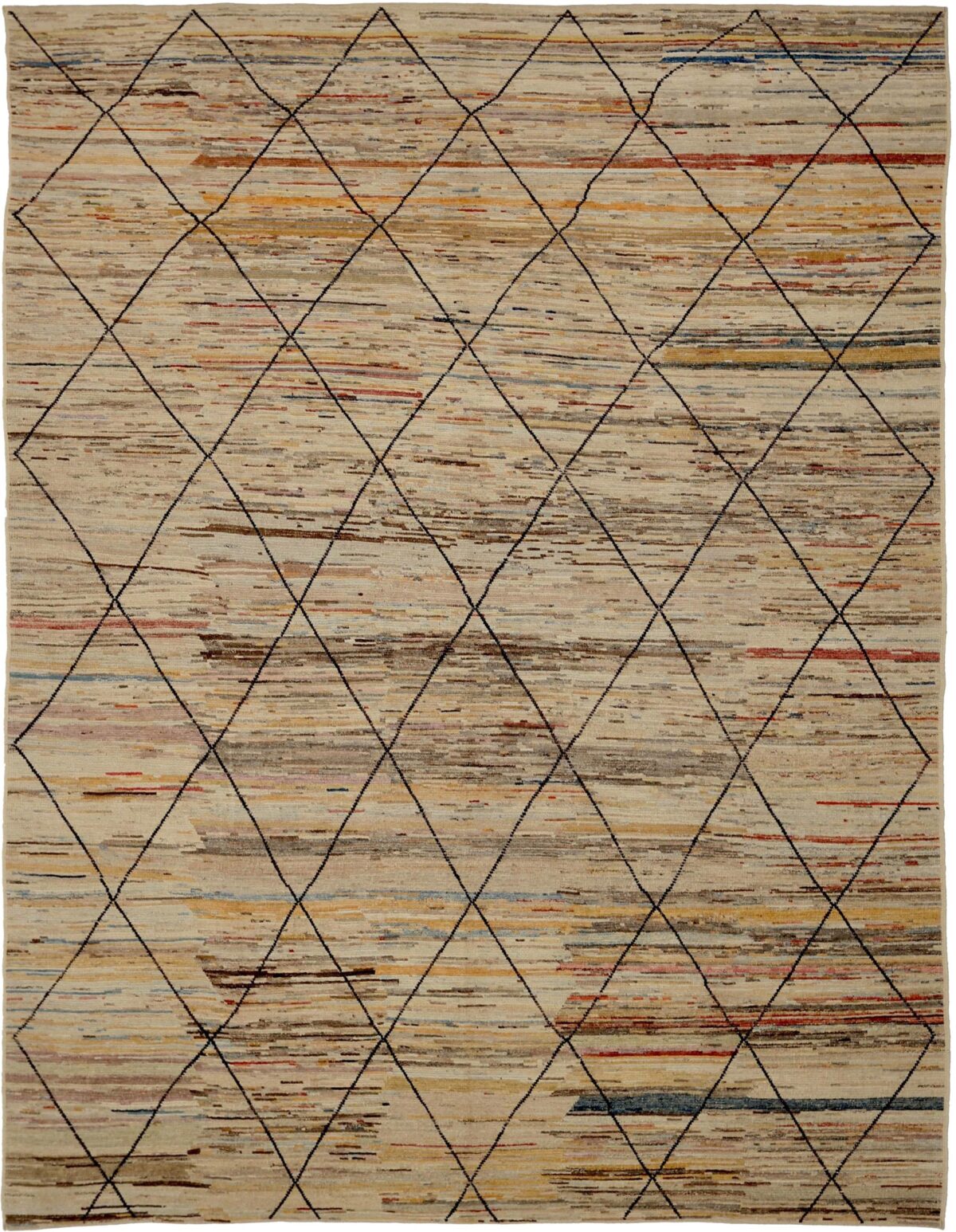 Thumbnail 13 for Afghanistan Moroccan Tribal Rug 90514