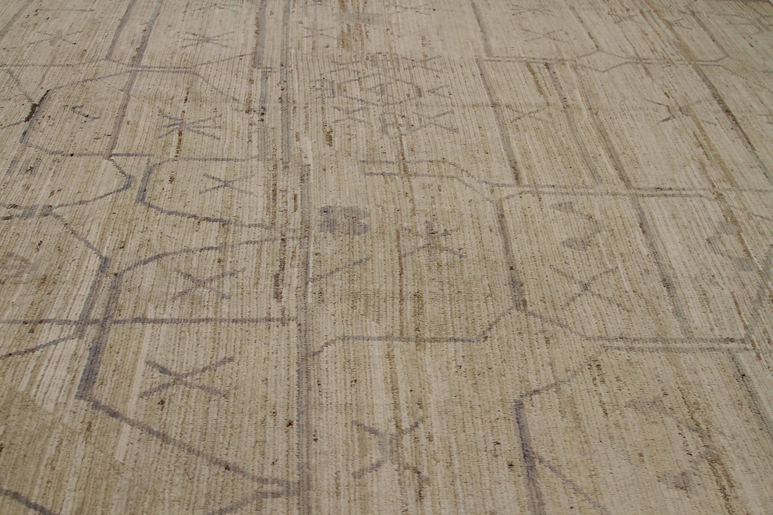 Thumbnail 3 for Afghanistan Moroccan Tribal Rug 90515