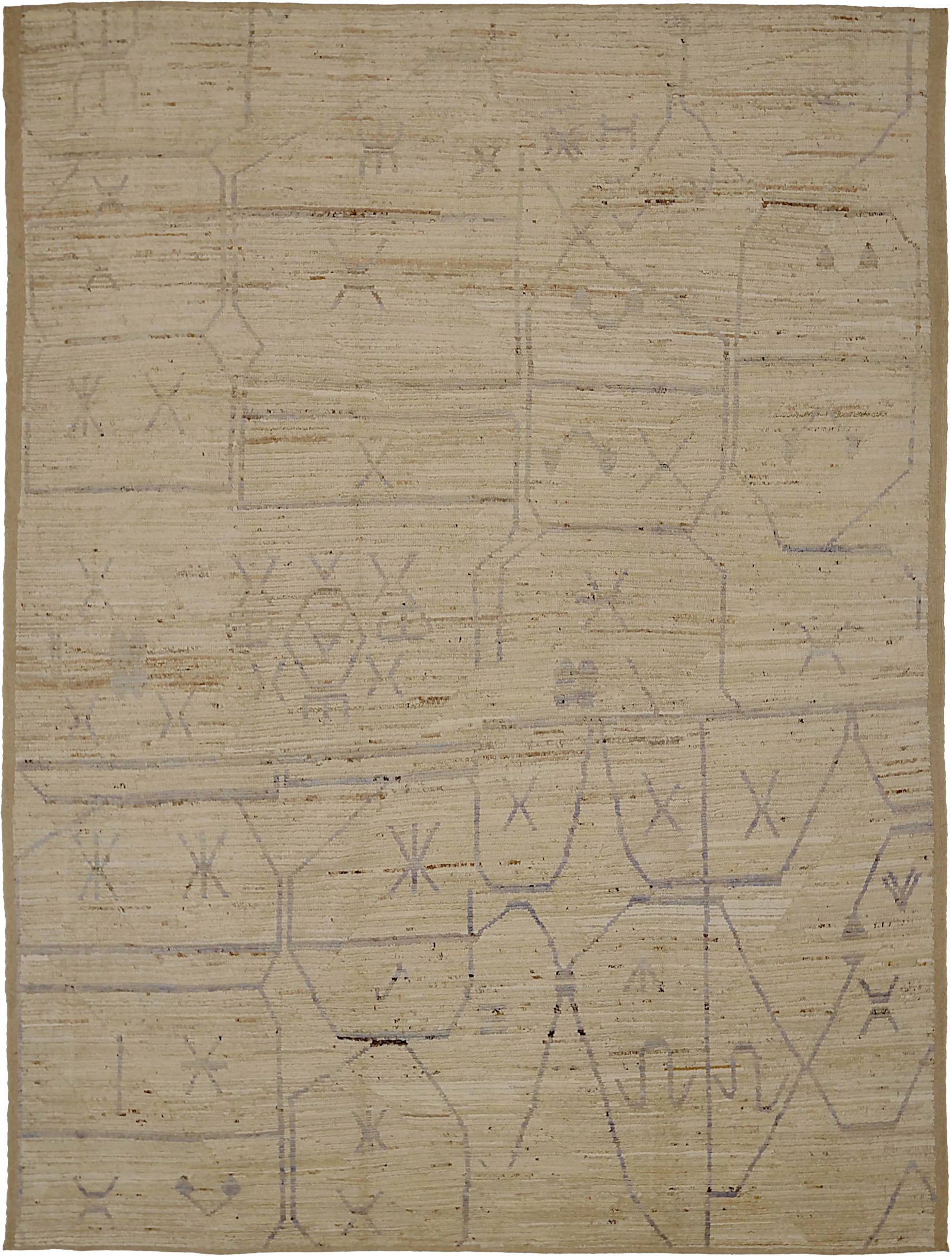 Thumbnail 4 for Afghanistan Moroccan Tribal Rug 90515