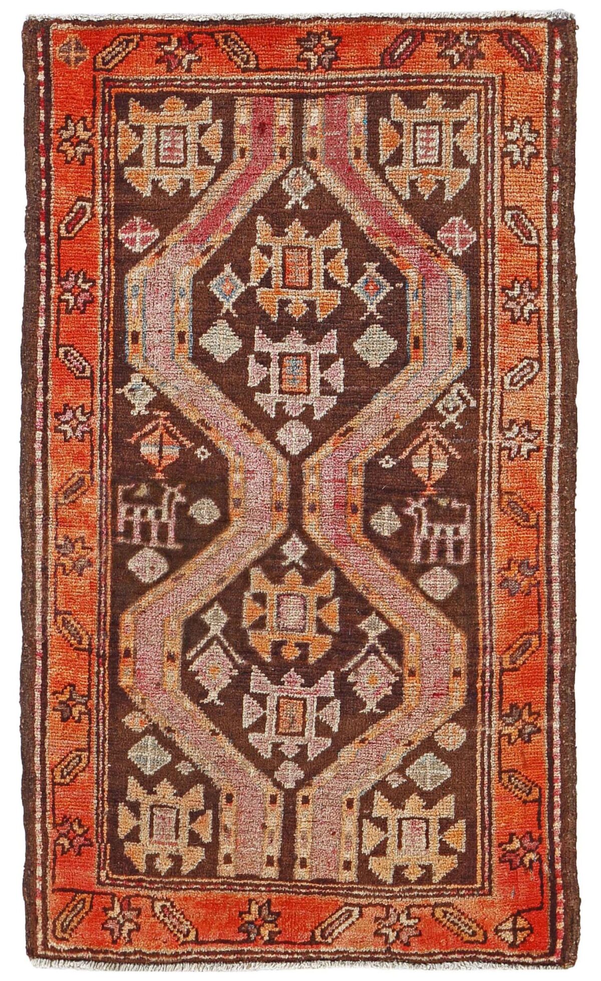 Thumbnail 11 for Antique Persian Azarbaijan Traditional Rug 91173