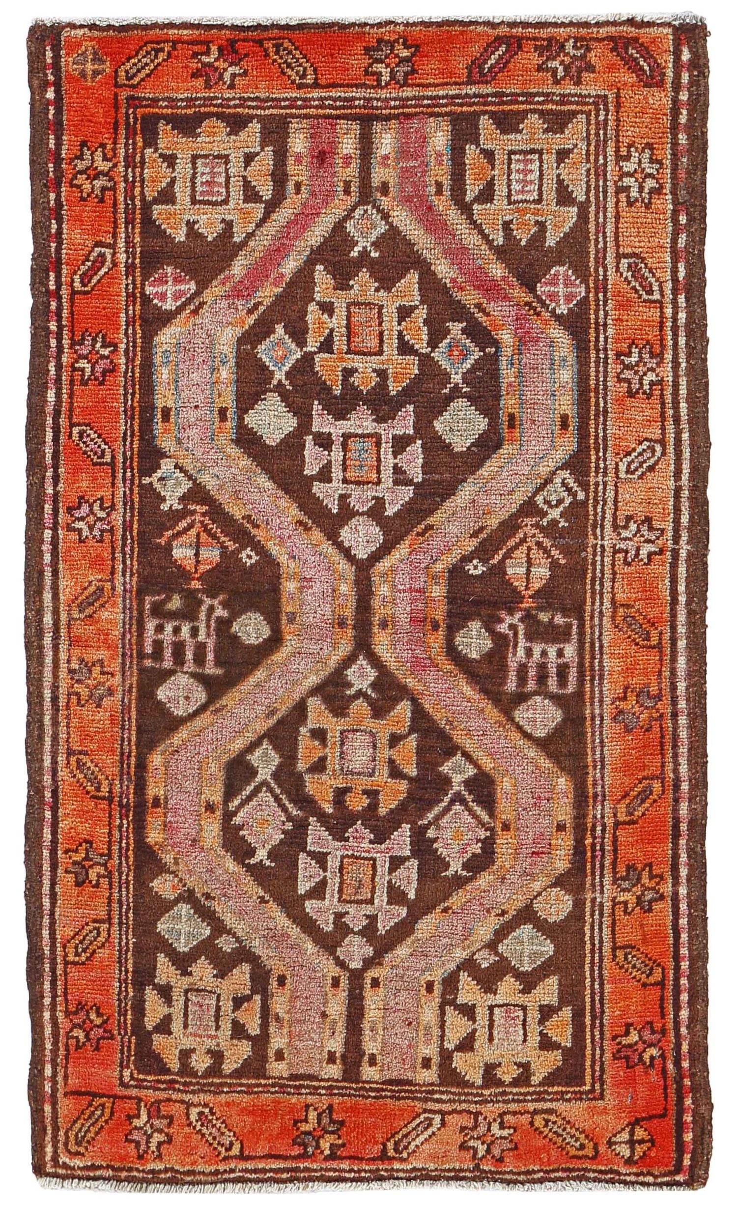 Thumbnail 8 for Antique Persian Azarbaijan Traditional Rug 91173