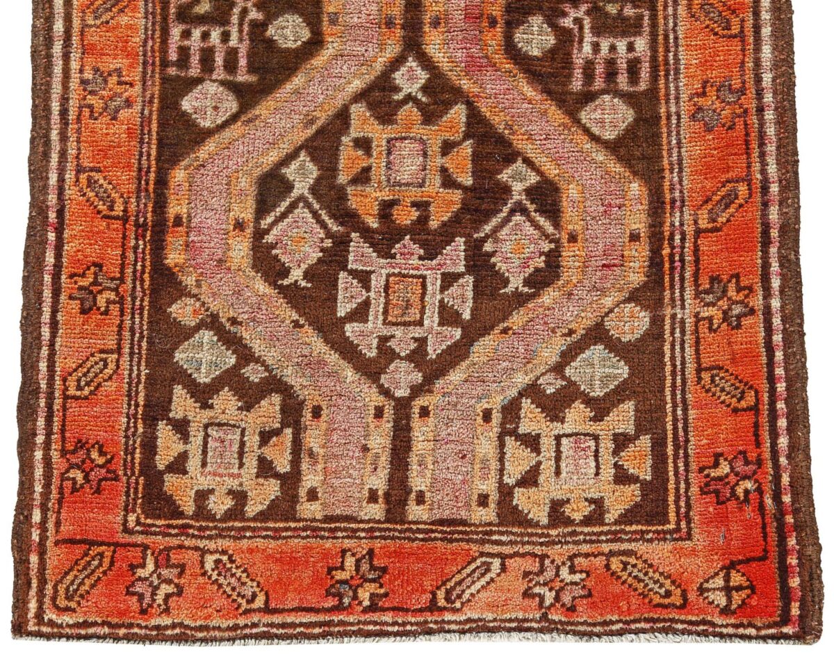 Thumbnail 12 for Antique Persian Azarbaijan Traditional Rug 91173