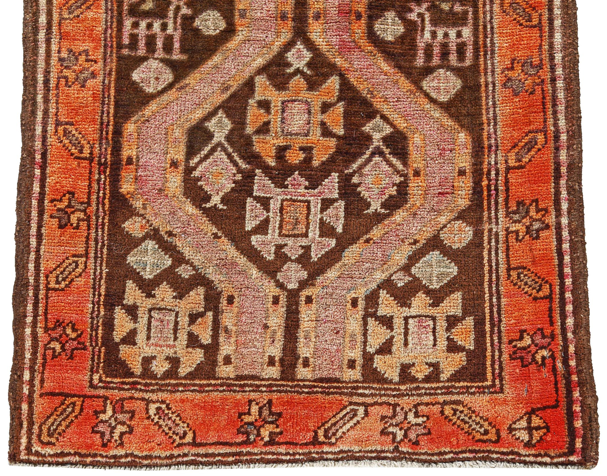 Thumbnail 2 for Antique Persian Azarbaijan Traditional Rug 91173