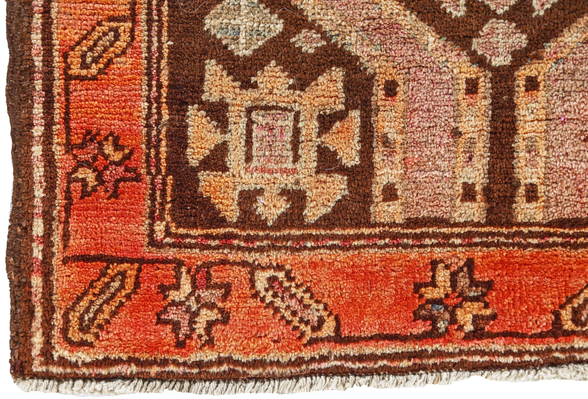 Thumbnail 4 for Antique Persian Azarbaijan Traditional Rug 91173