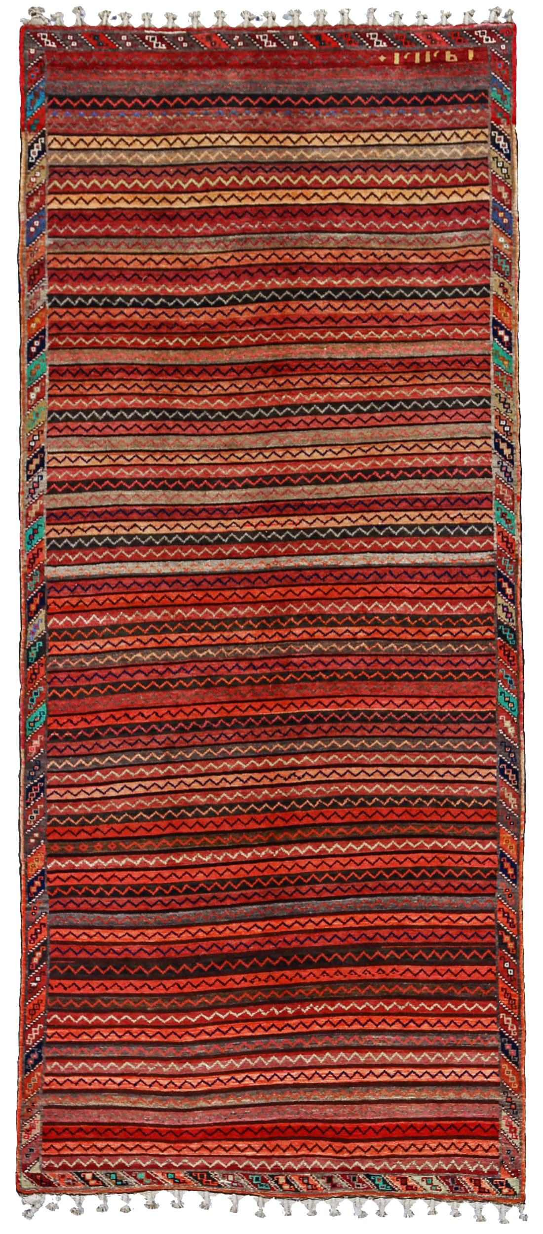 Thumbnail 4 for Antique Persian Azarbaijan Transitional Rug 91166