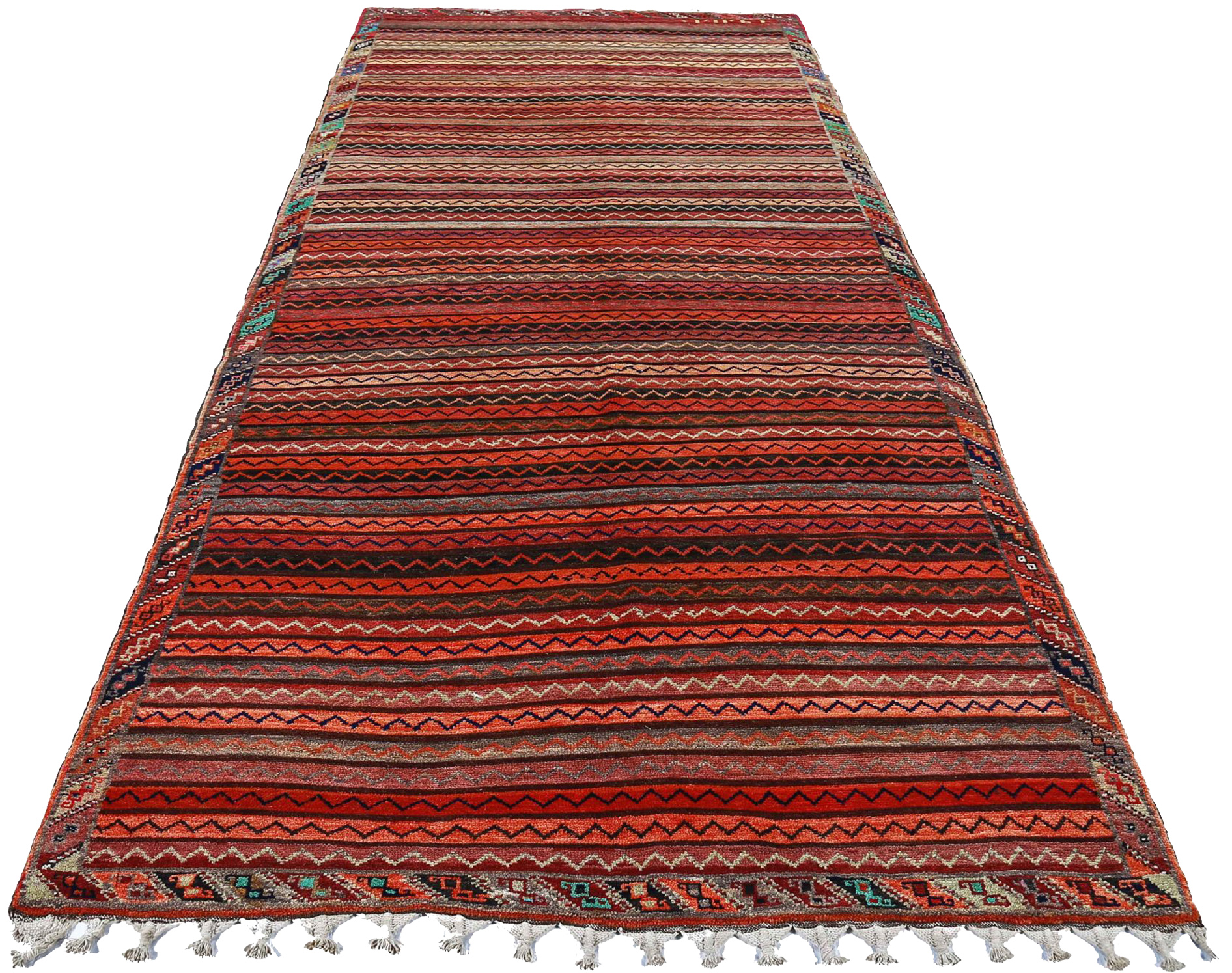 Thumbnail 3 for Antique Persian Azarbaijan Transitional Rug 91166