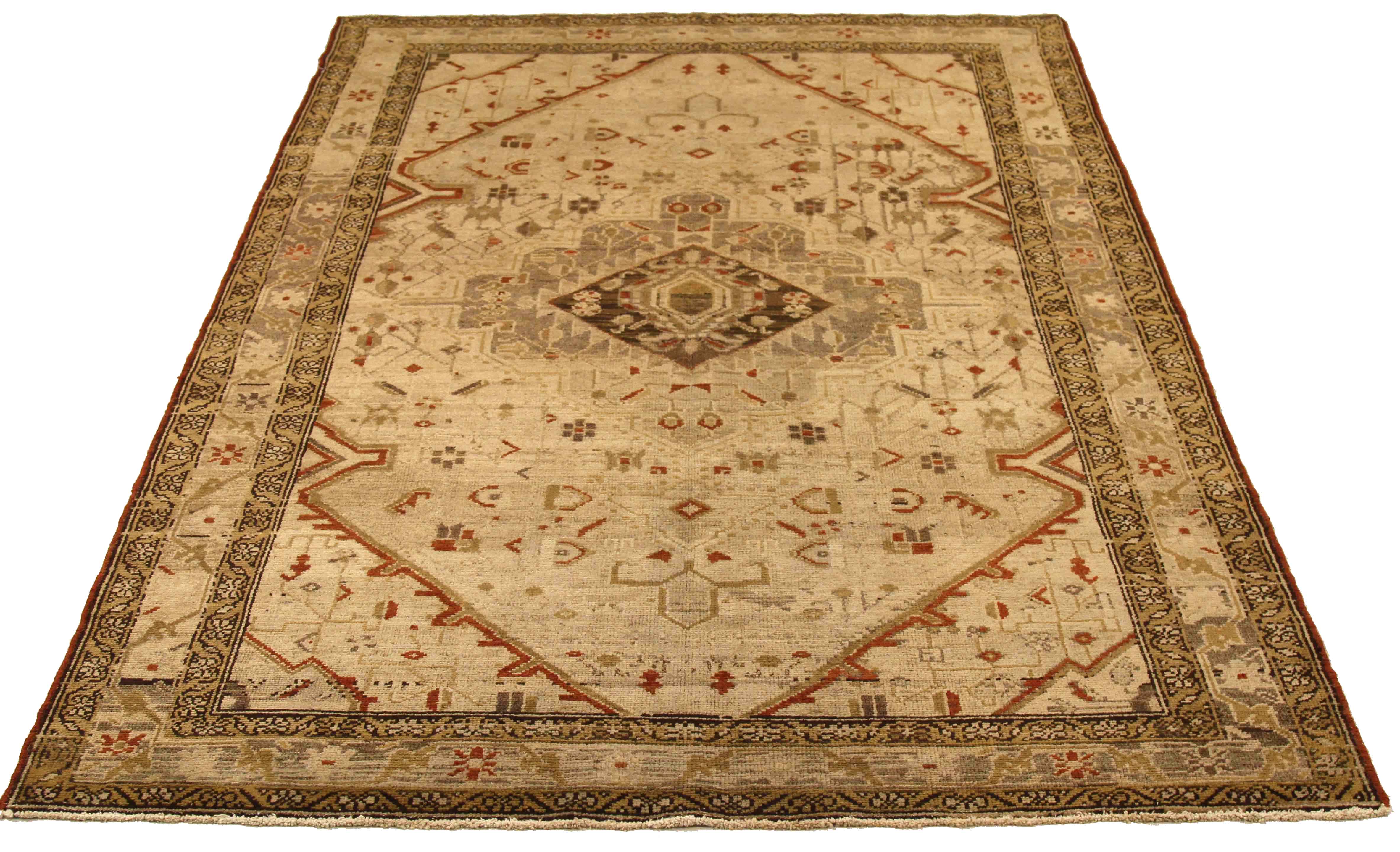 Thumbnail 9 for Antique Persian Malayer Transitional Rug 53984