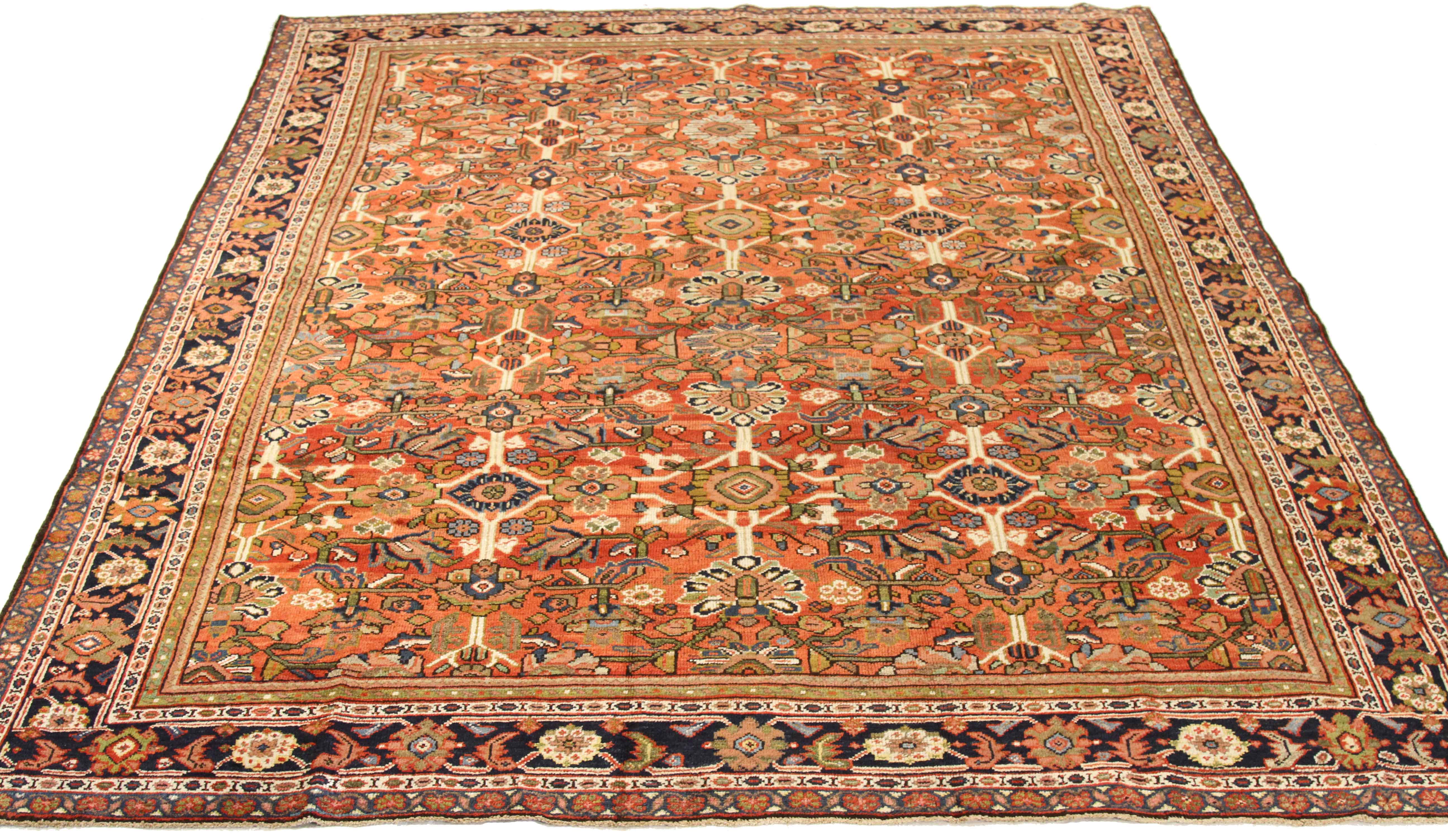 Thumbnail 7 for Antique Persian Sultanabad Traditional Rug 67141