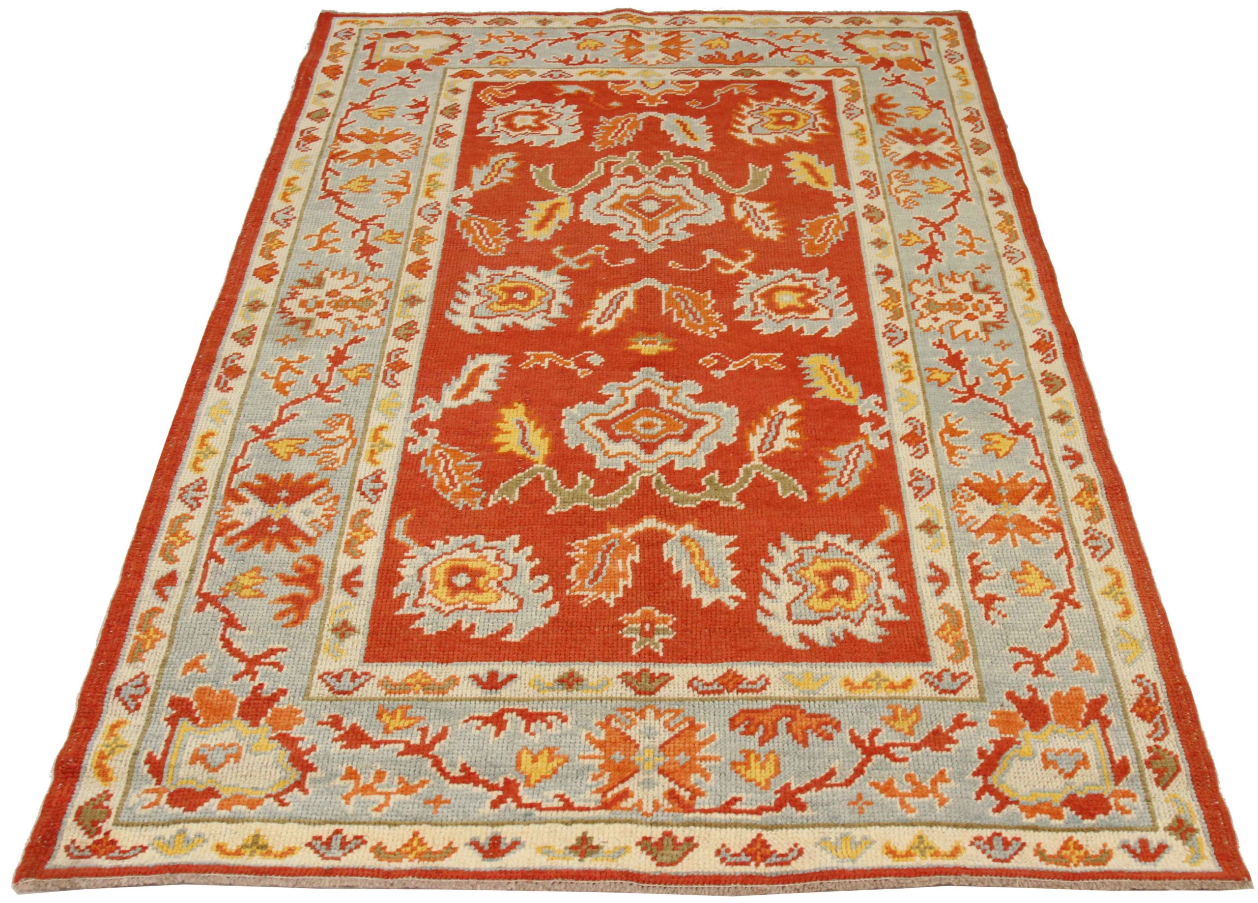 Thumbnail 5 for Turkey Oushak Traditional Rug 68098