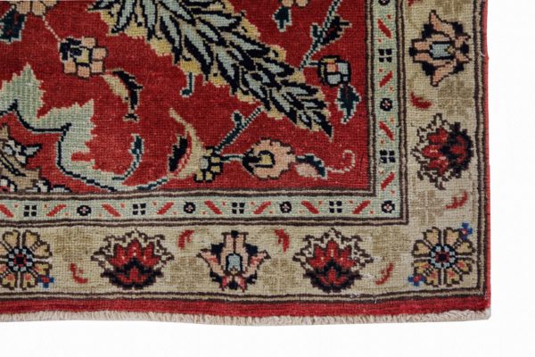 Thumbnail 7 for Antique Persian Tabriz Traditional Rug 91579