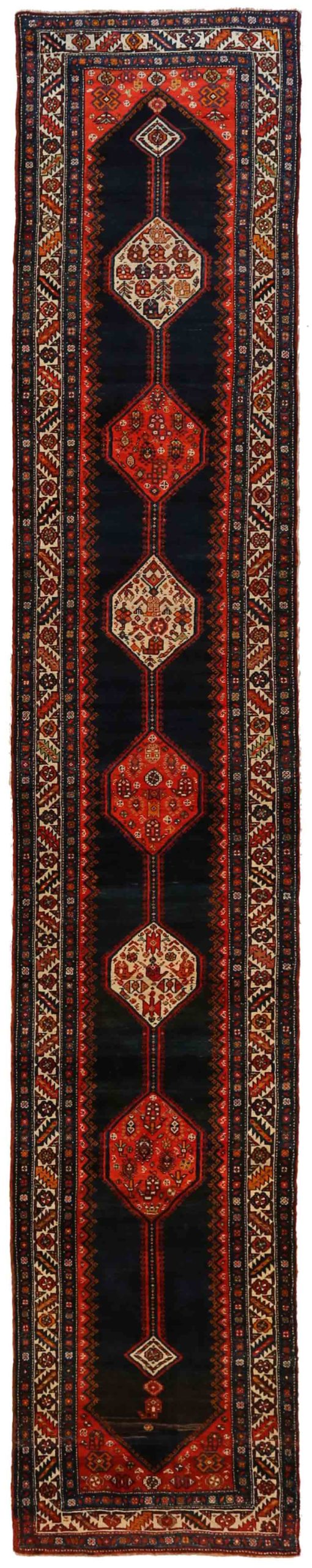 Thumbnail 8 for Antique Persian Traditional Rug 70058