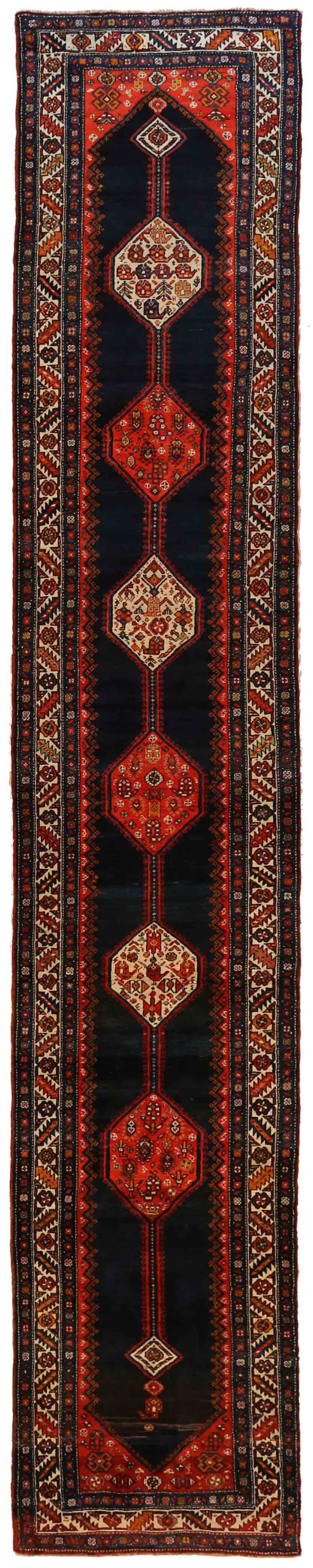 Thumbnail 11 for Antique Persian Traditional Rug 70058