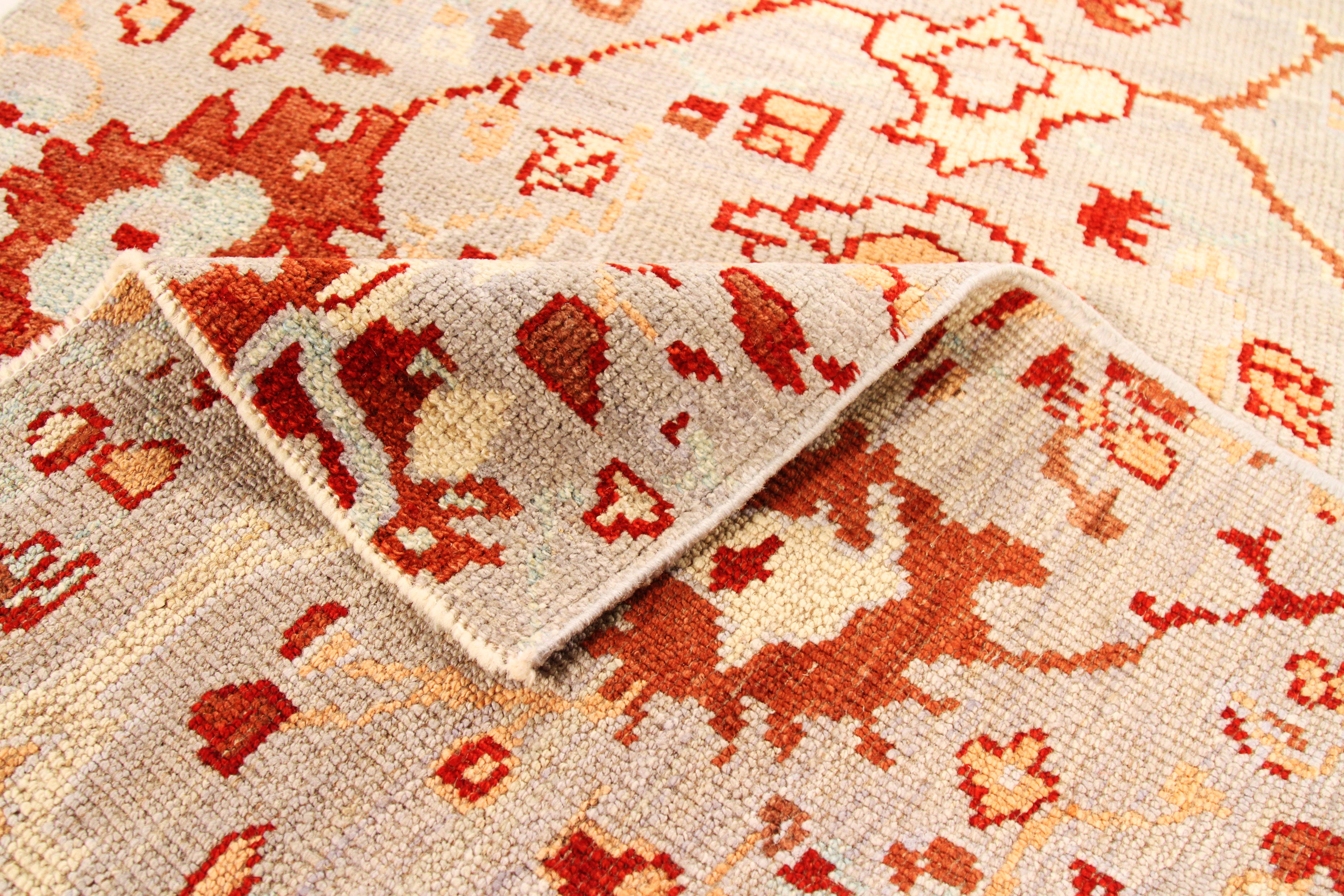 Thumbnail 5 for Persian Oushak Transitional Rug 70094