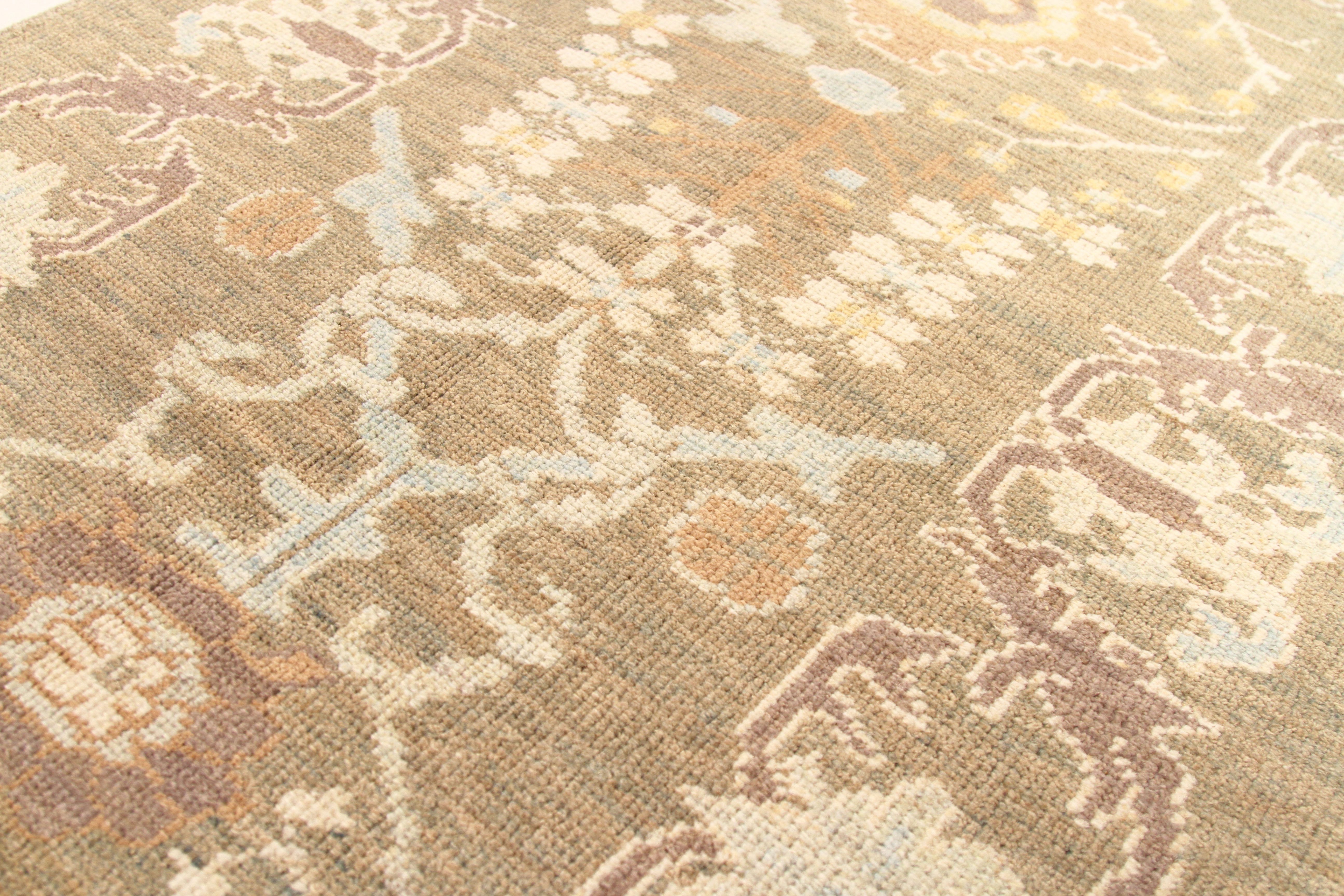 Thumbnail 5 for Persian Oushak Transitional Rug 70532