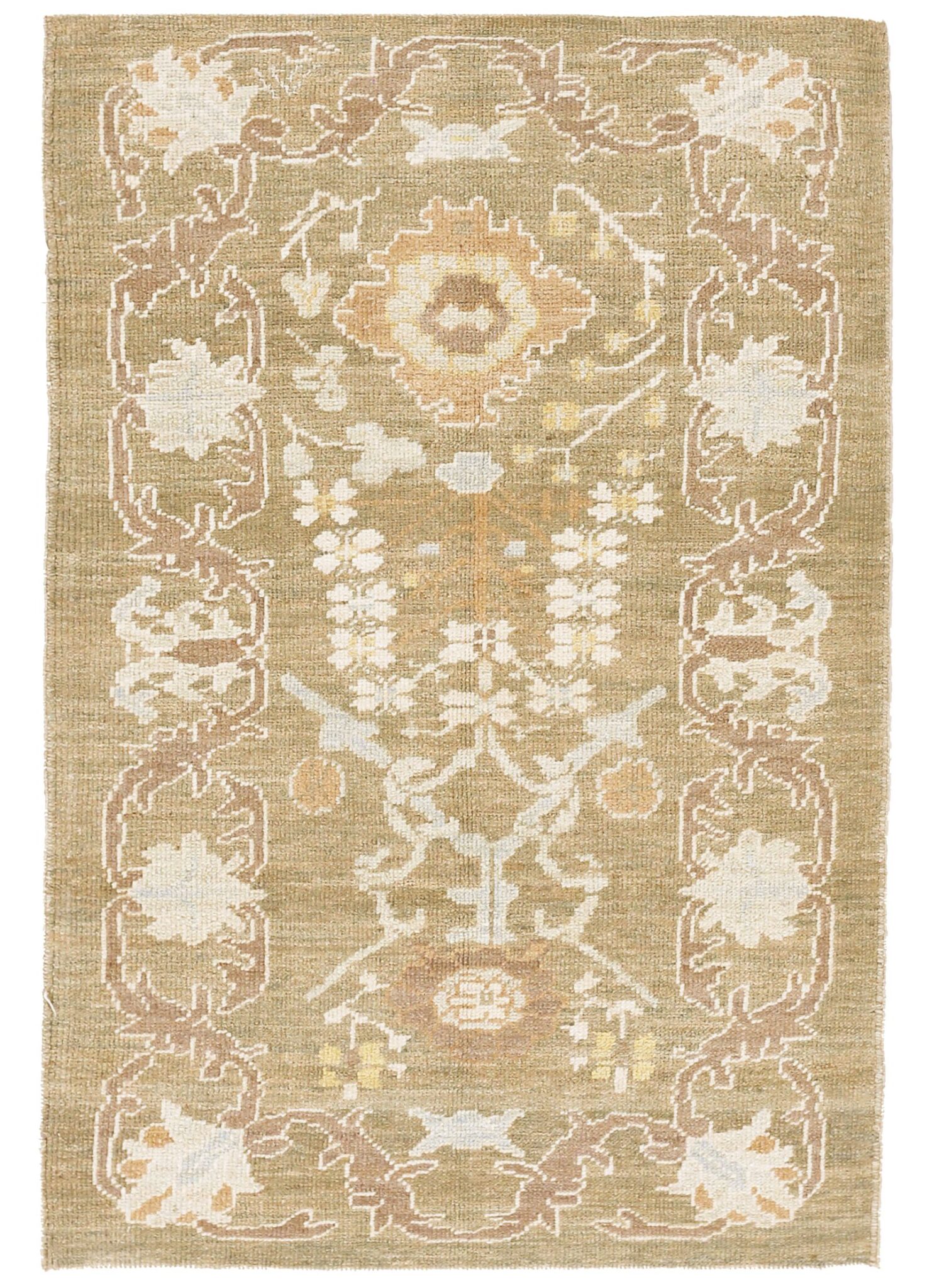 Thumbnail 12 for Persian Oushak Transitional Rug 70532