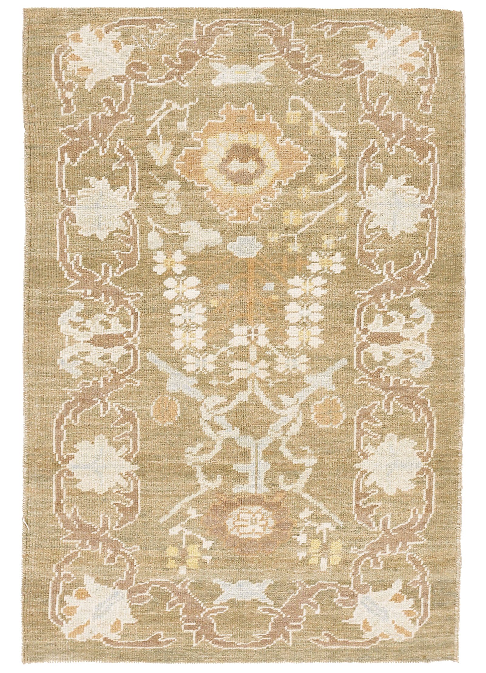 Thumbnail 9 for Persian Oushak Transitional Rug 70532