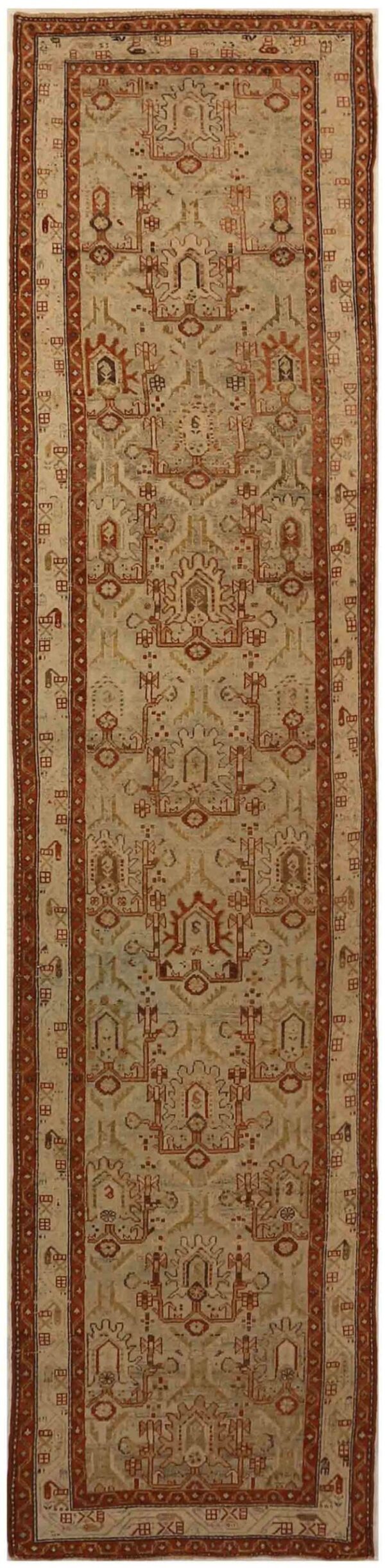 Thumbnail 9 for Antique Persian Malayer Traditional Rug 70566