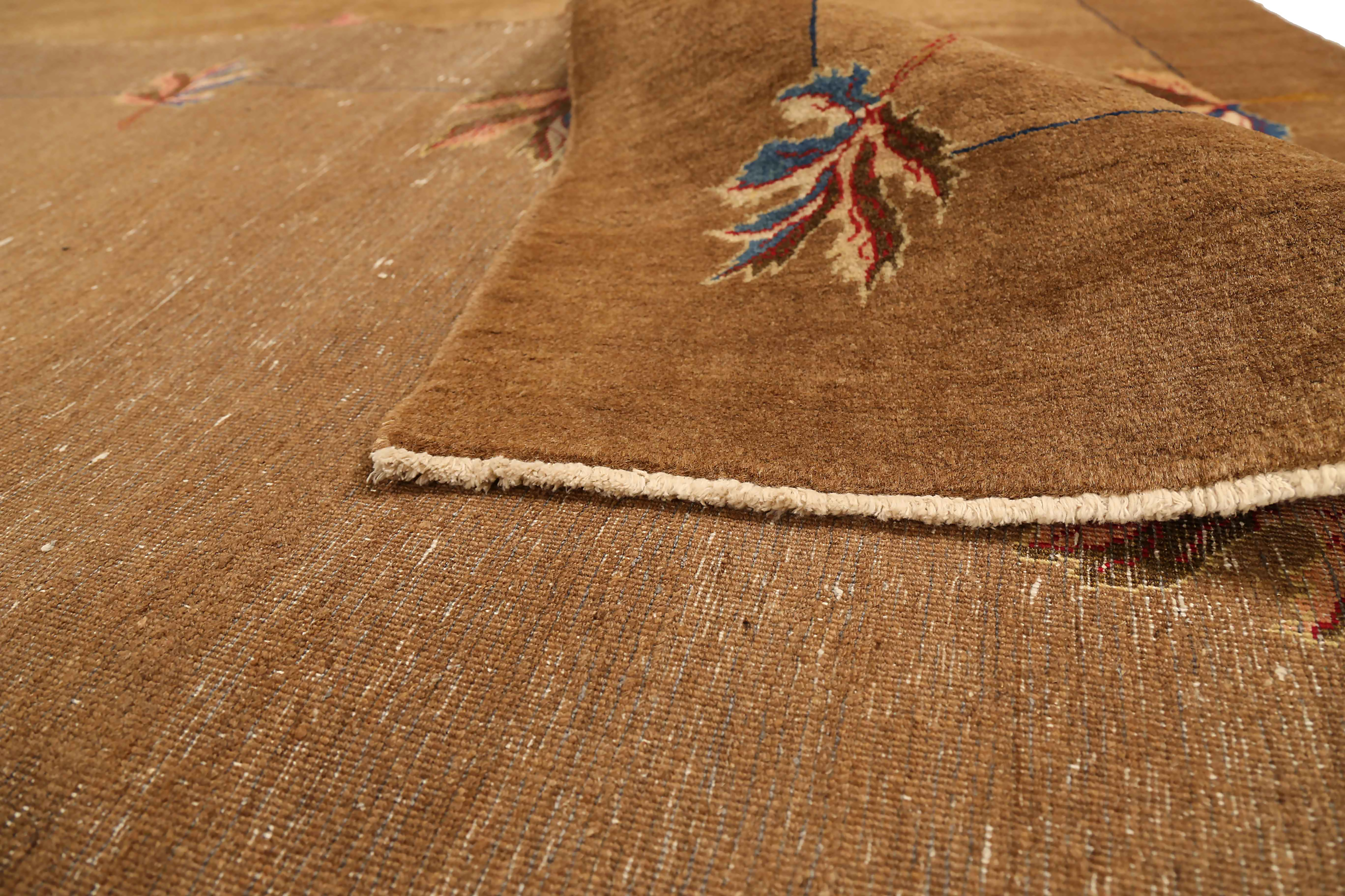 Thumbnail 3 for Antique Persian Mashad Transitional Rug 71596