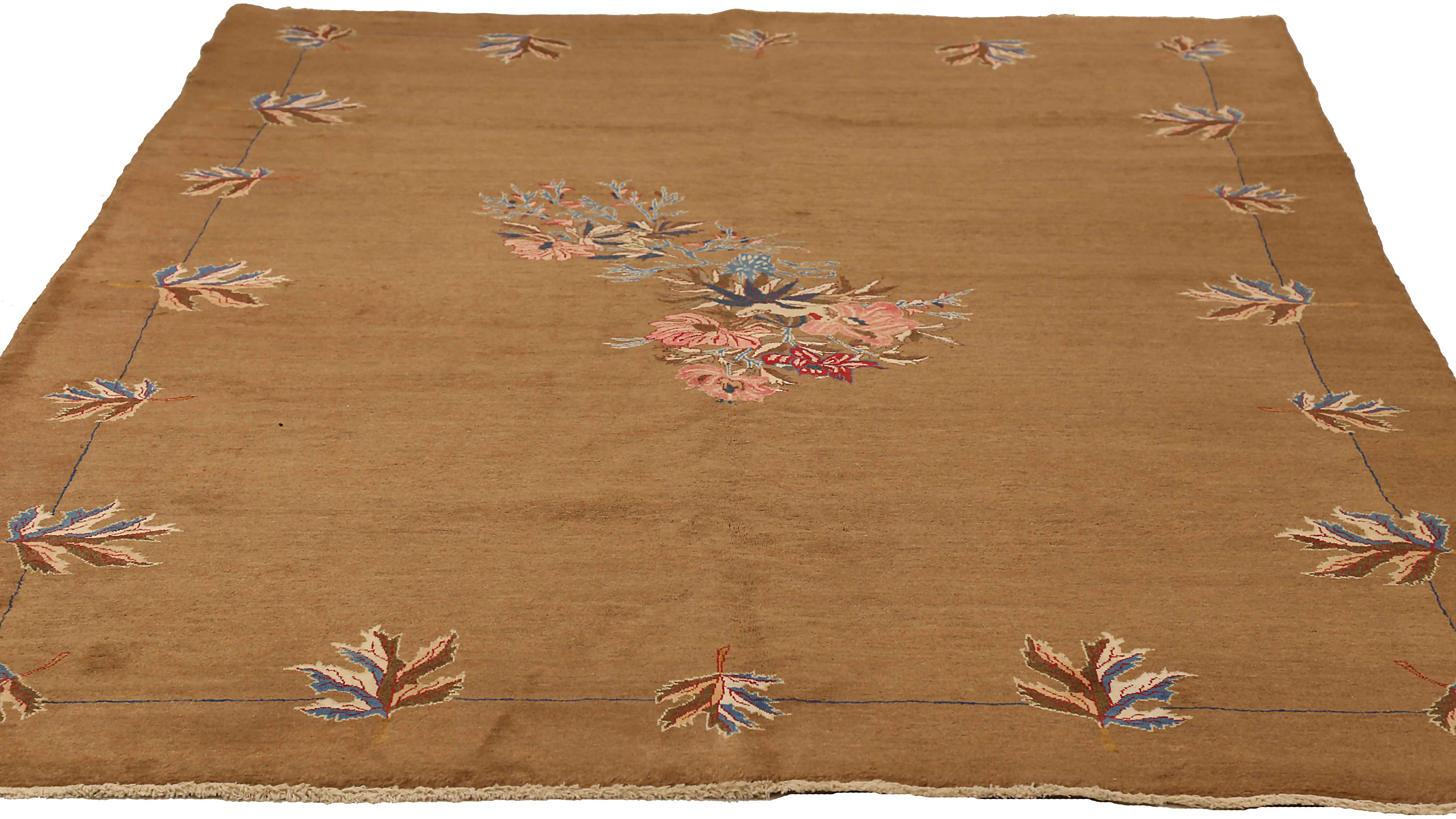 Thumbnail 2 for Antique Persian Mashad Transitional Rug 71596