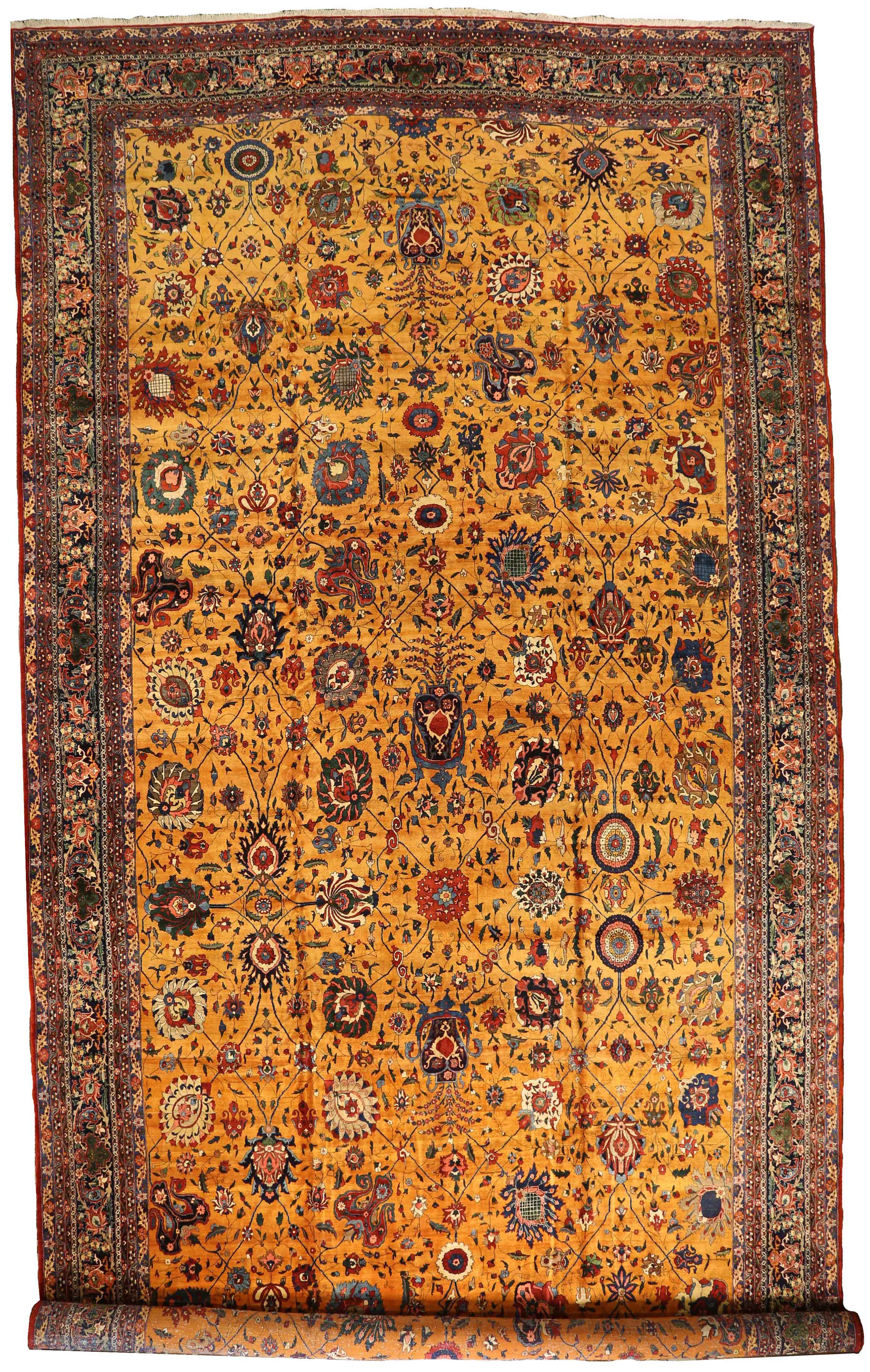 Thumbnail 2 for Antique Persian Traditional Rug 72492