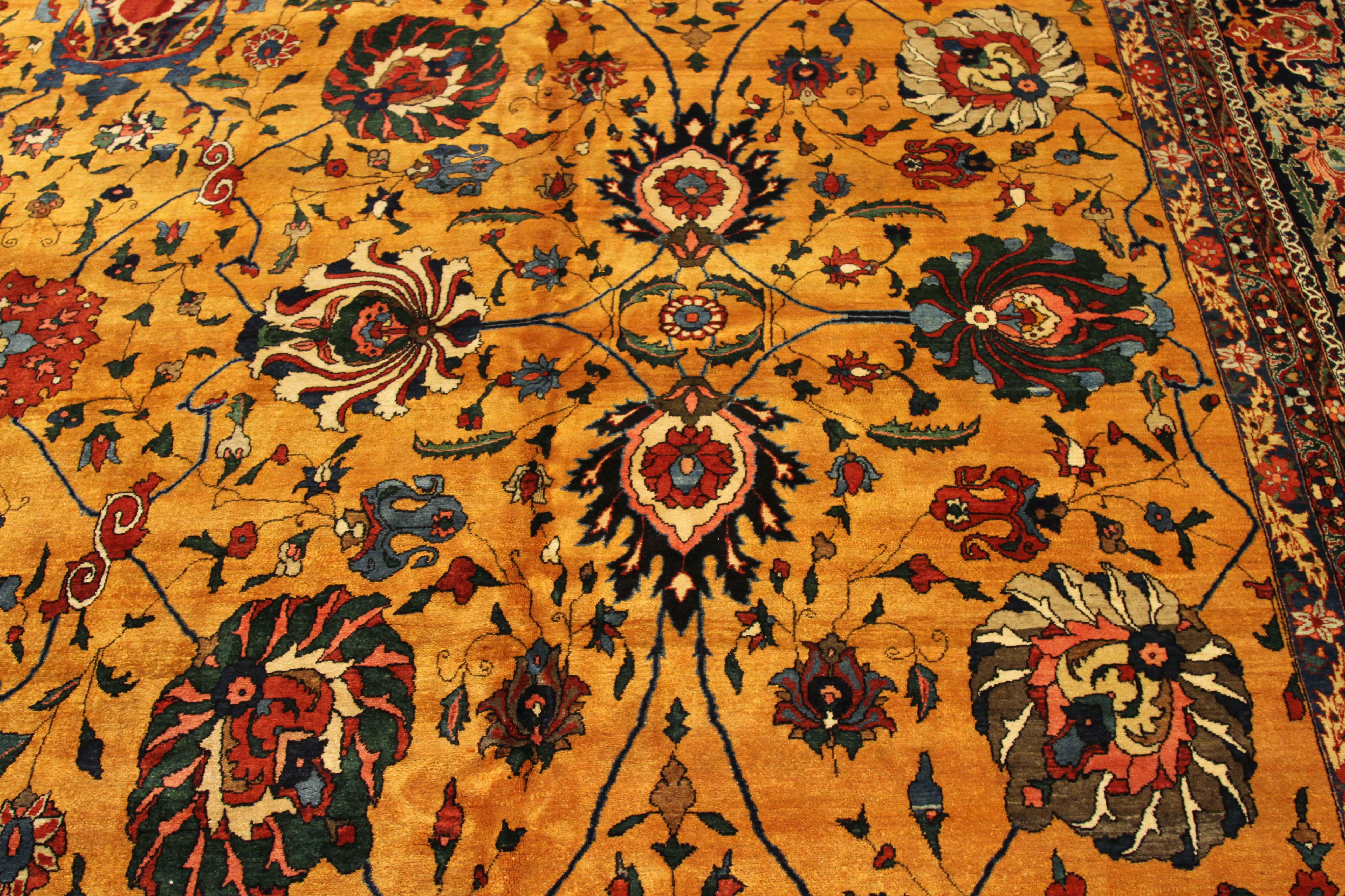 Thumbnail 9 for Antique Persian Traditional Rug 72492