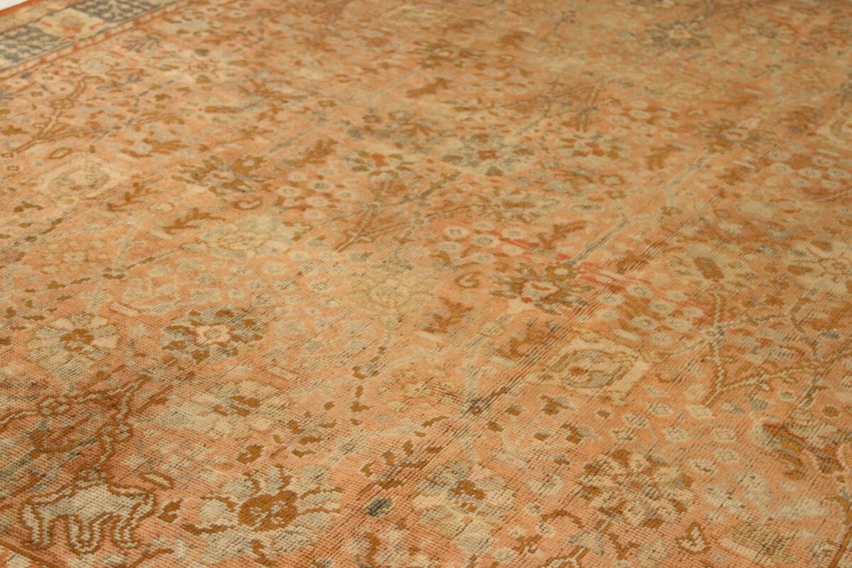 Thumbnail 15 for Antique Turkey Oushak Transitional Rug 72541