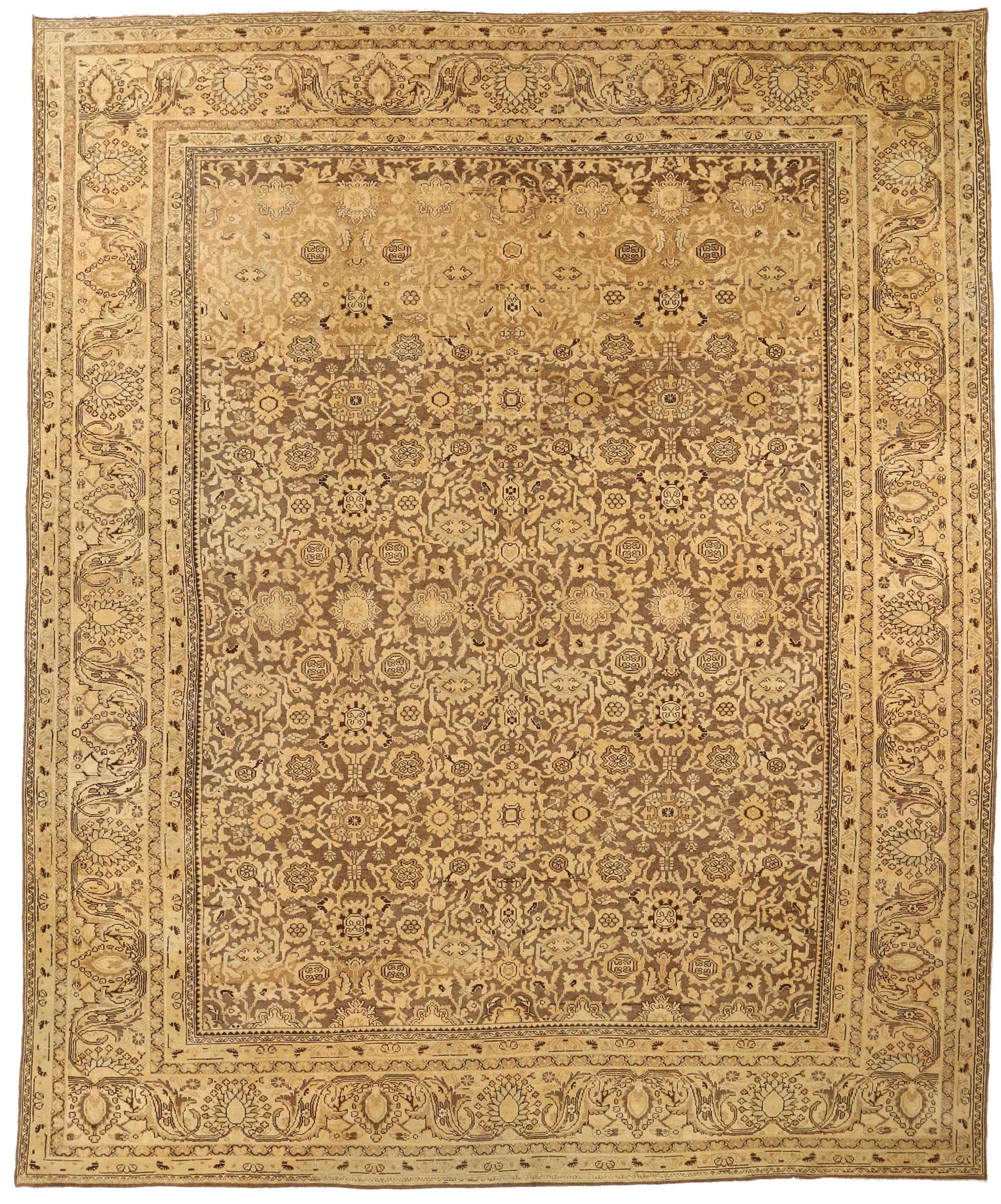 Thumbnail 3 for Antique Persian Malayer Transitional Rug 73280