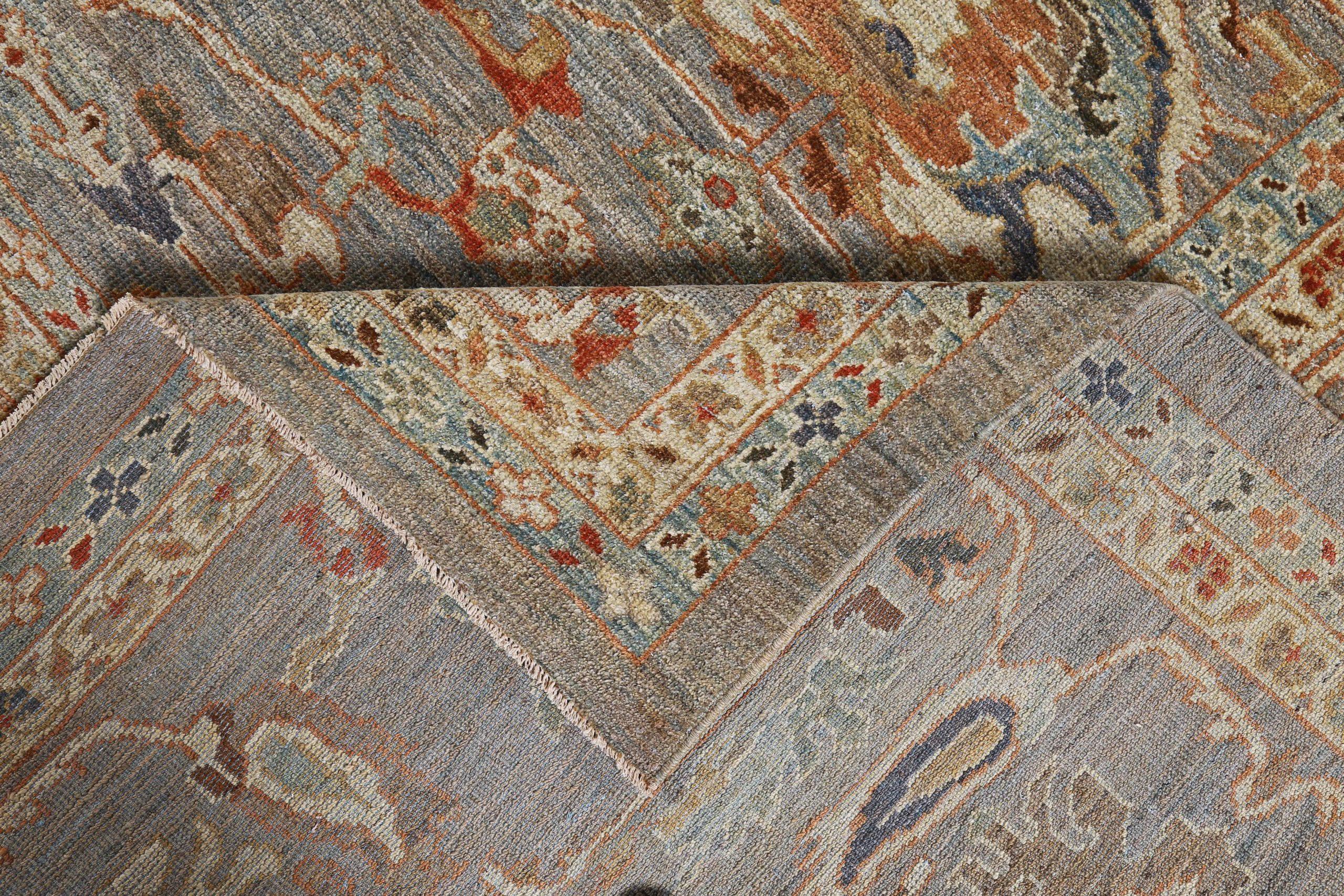 Thumbnail 3 for Antique Persian Sultanabad Traditional Rug 89508