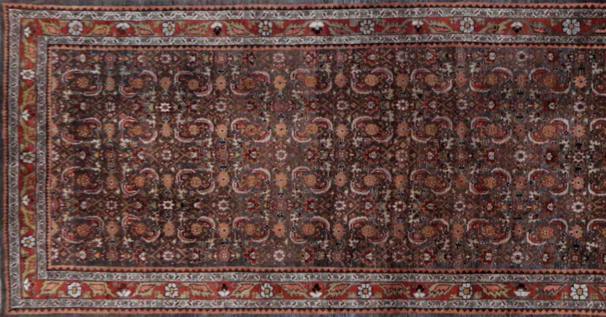 Thumbnail 6 for Antique Persian Bijar Traditional Rug 91149