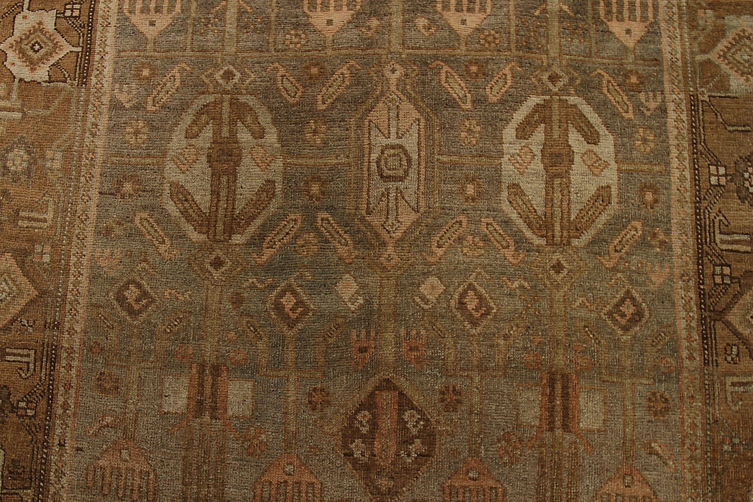 Thumbnail 7 for Antique Persian Bijar Transitional Rug 53981