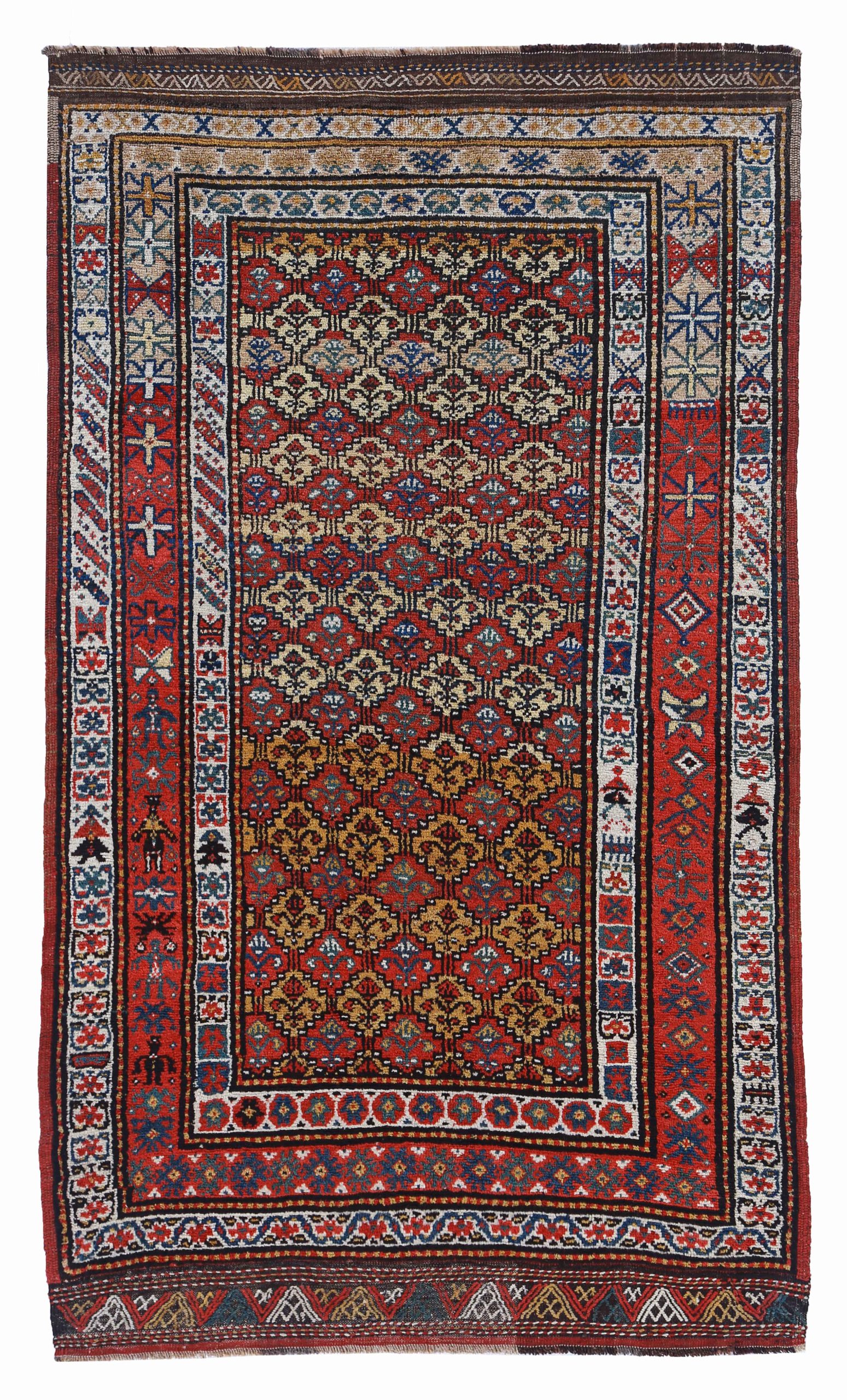 Thumbnail 3 for Antique Persian Azarbaijan Transitional Rug 91596