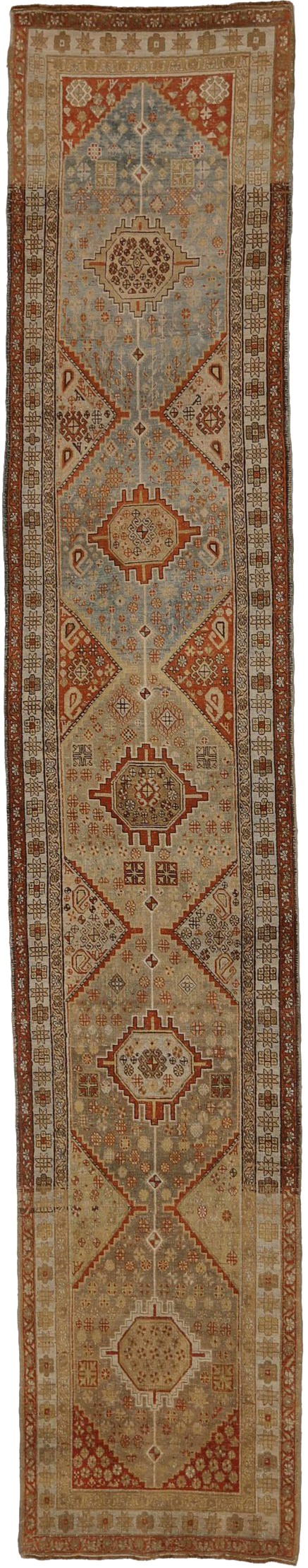 Thumbnail 5 for Antique Persian Azarbaijan Transitional Rug 89709