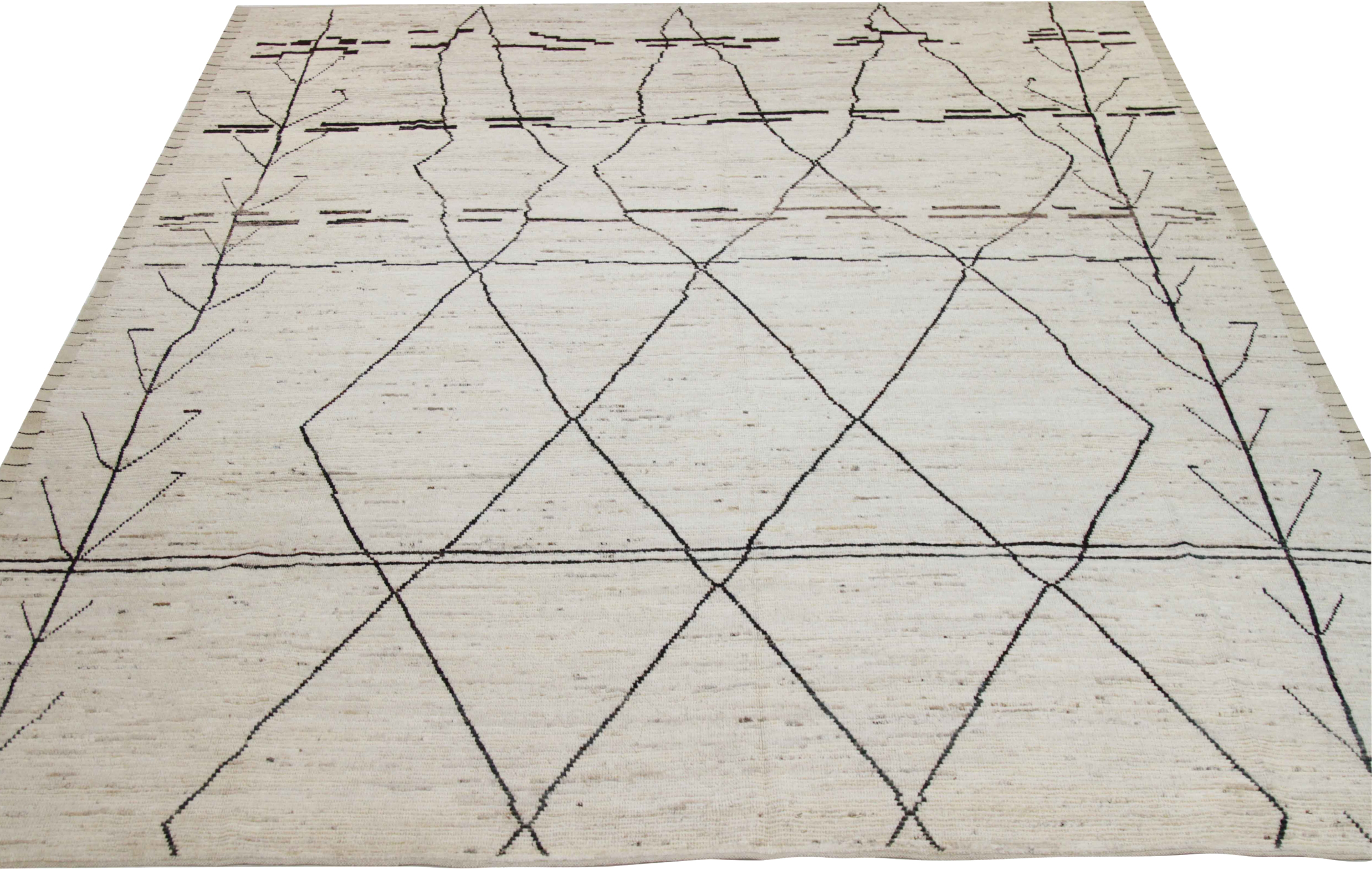 Thumbnail 4 for Afghanistan Moroccan Tribal Rug 89854