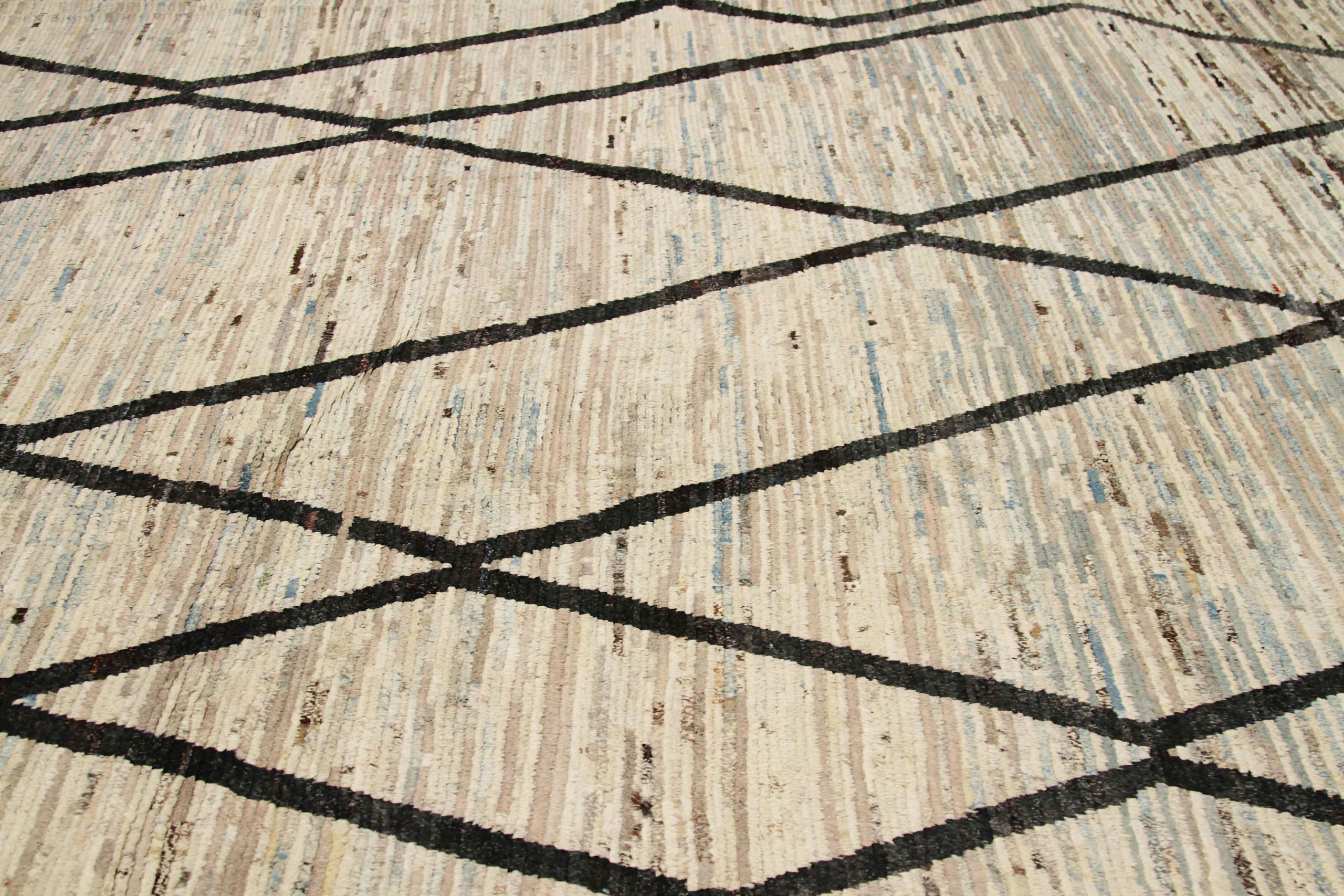 Thumbnail 7 for Afghanistan Moroccan Tribal Rug 90462