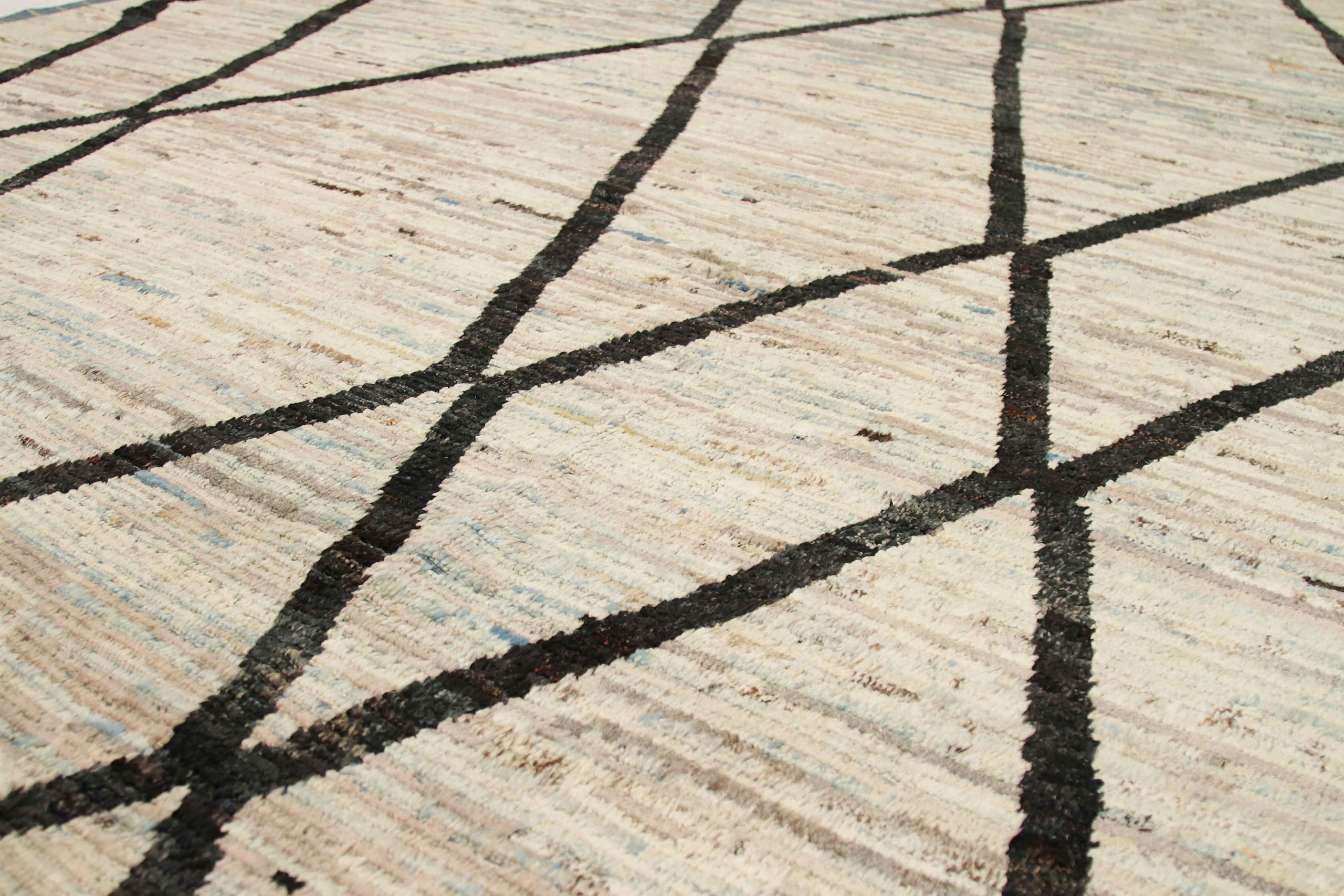 Thumbnail 3 for Afghanistan Moroccan Tribal Rug 90462