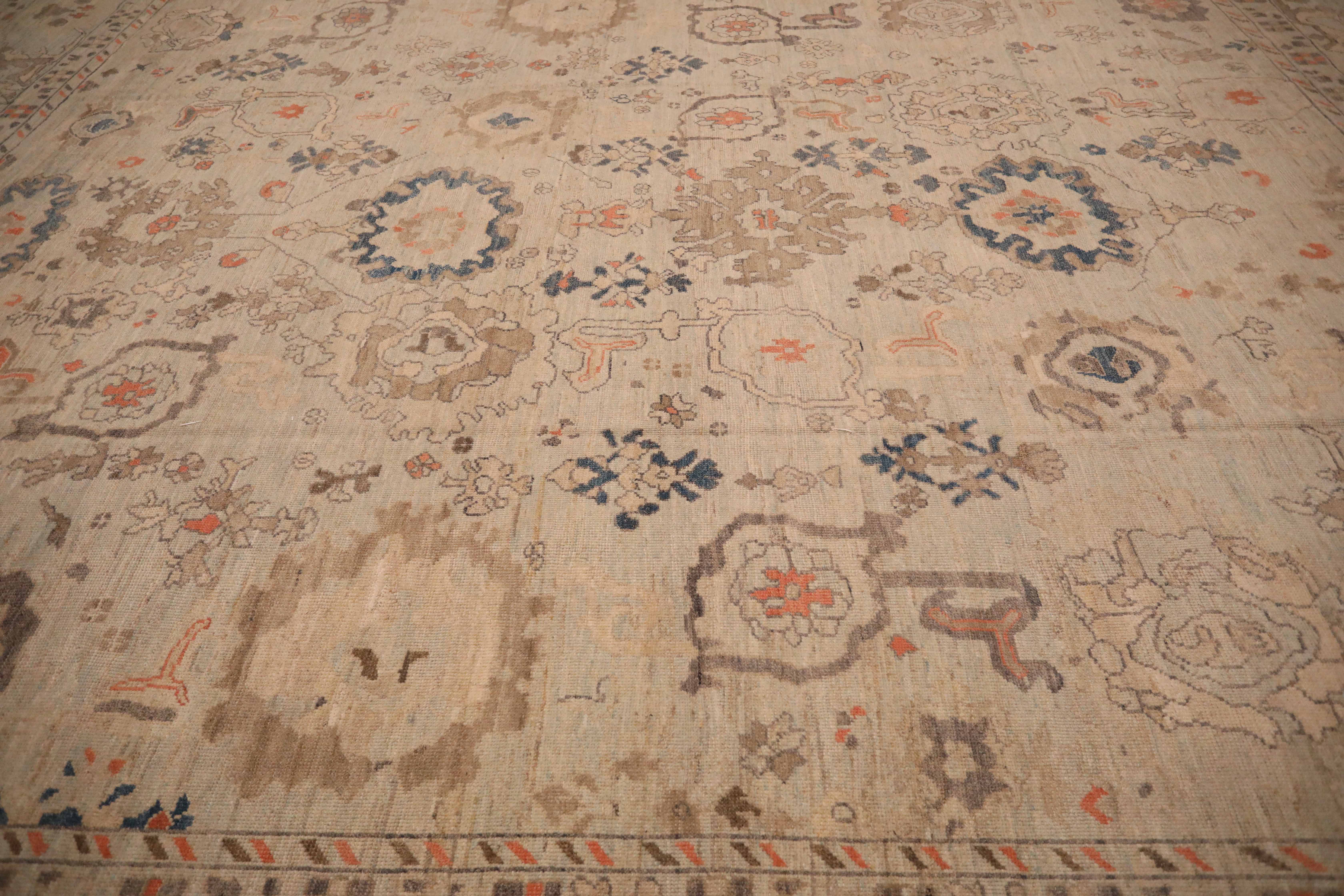 Thumbnail 6 for Turkey Oushak Tribal Rug 90760