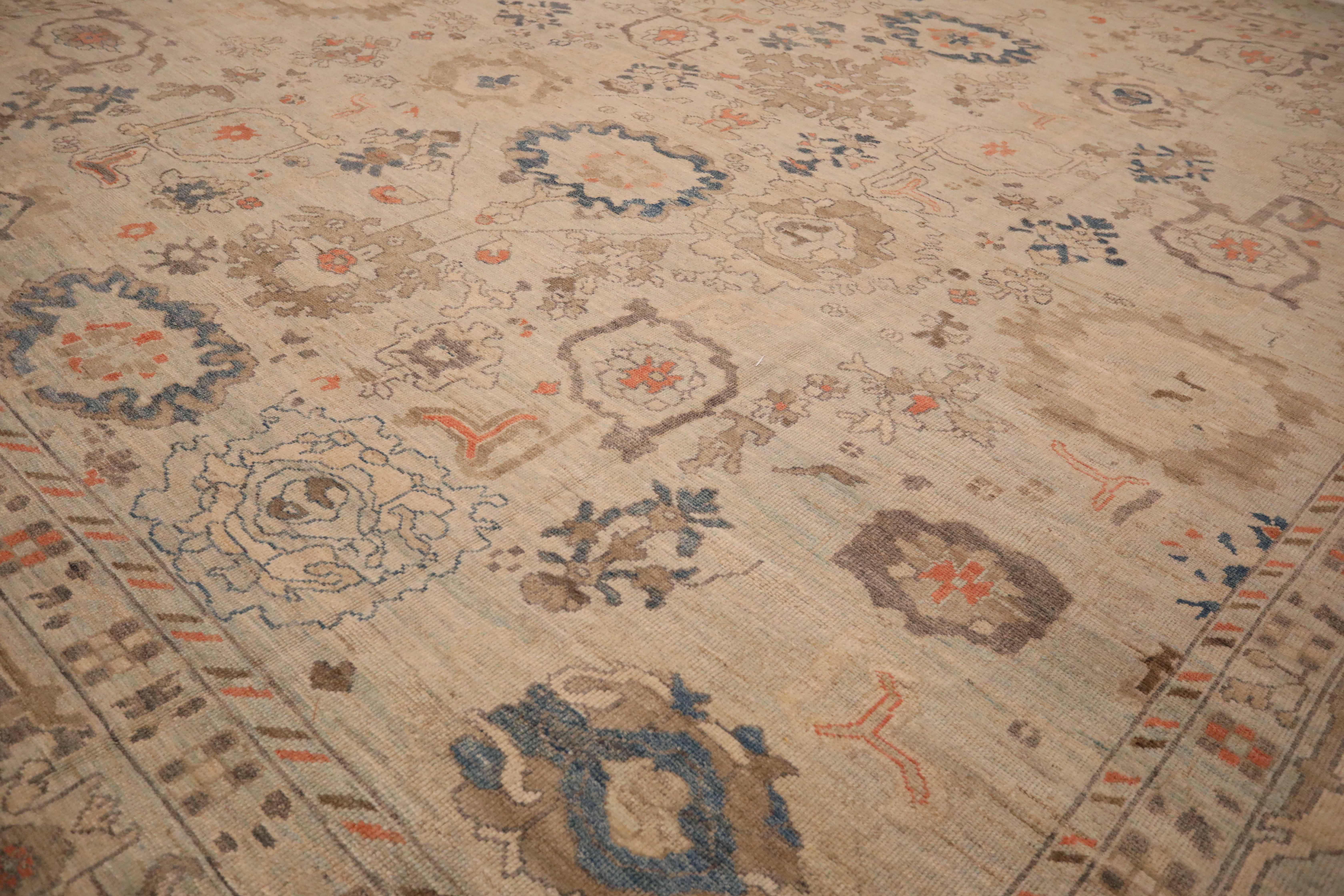 Thumbnail 12 for Turkey Oushak Tribal Rug 90760