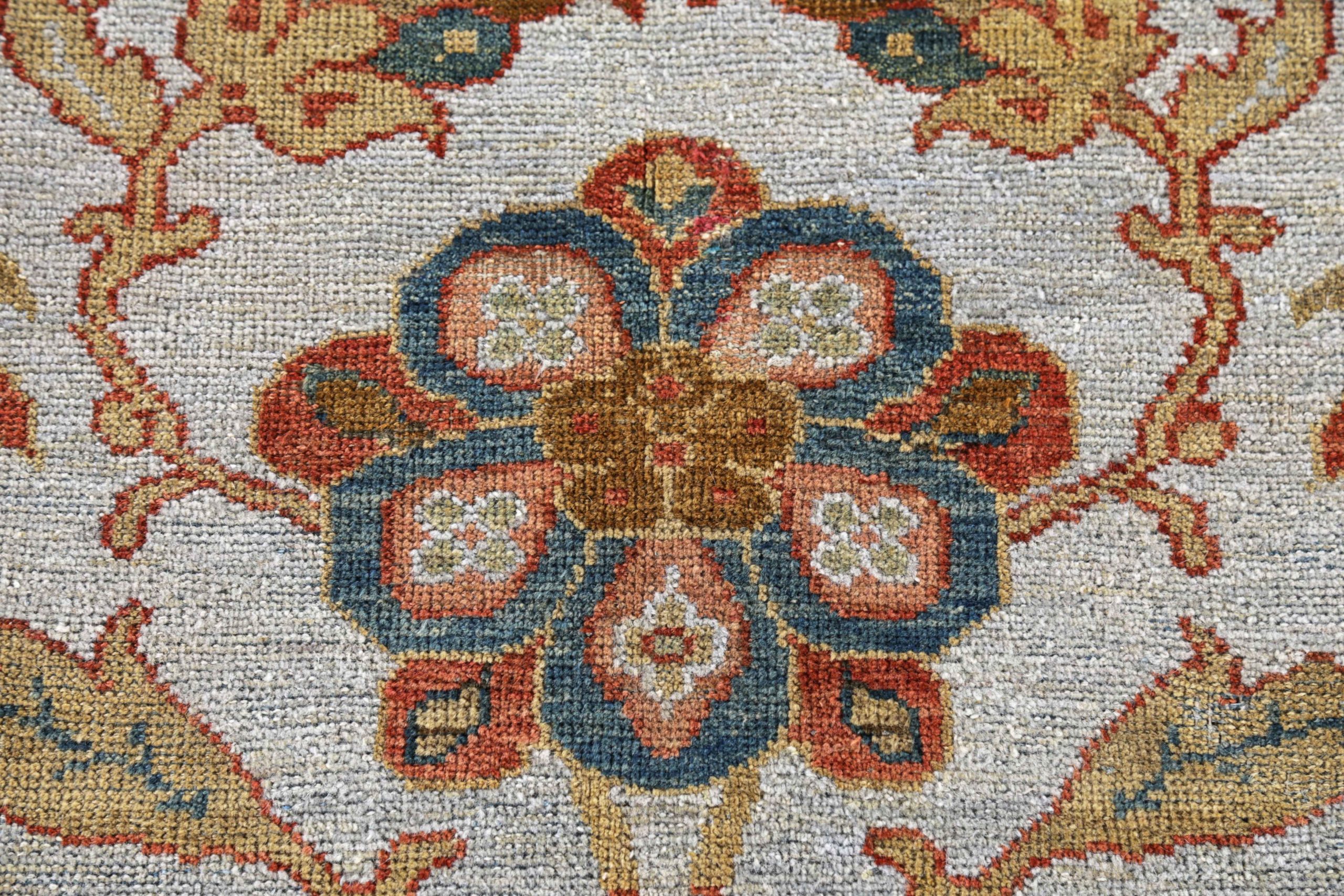 Thumbnail 8 for Antique Persian Sultanabad Traditional Rug 91476