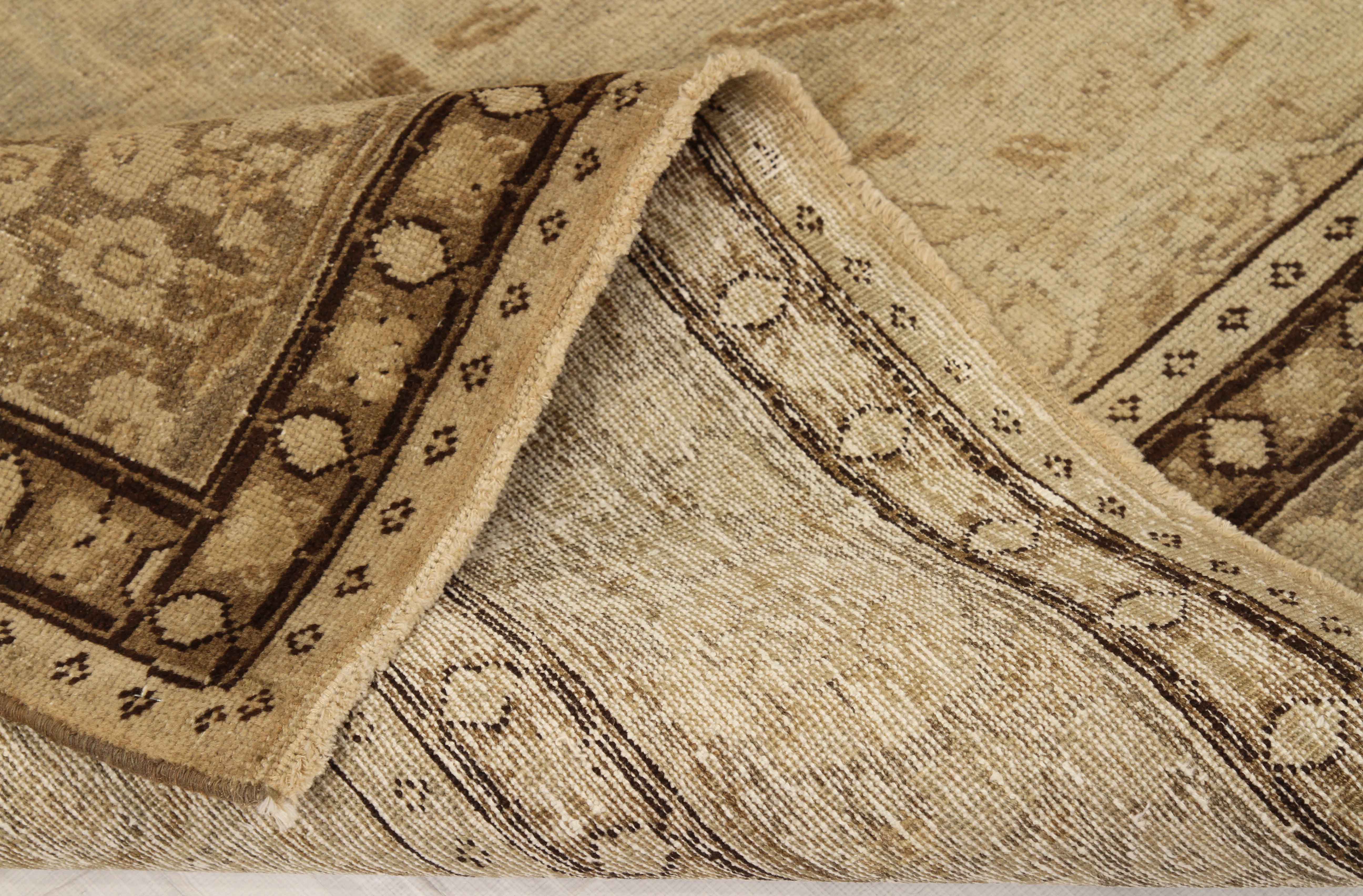 Thumbnail 2 for Antique Persian Tabriz Transitional Rug 16338